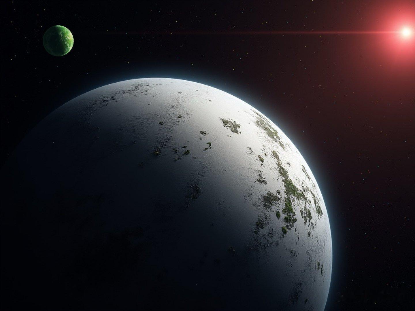 Wolf 1069 b 是一颗系外行星，距离我们约 31 光年，它被归类为超级地