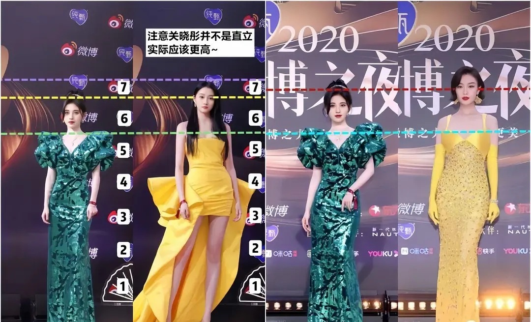 鞠婧祎的真实身高到底是多少呀？这看起来挺堪忧的 