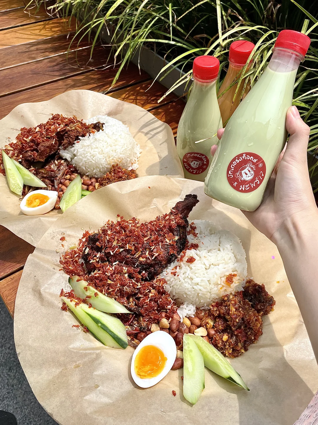 武汉！🍗🥥吃到了新加坡桑尼同款椰浆饭！！