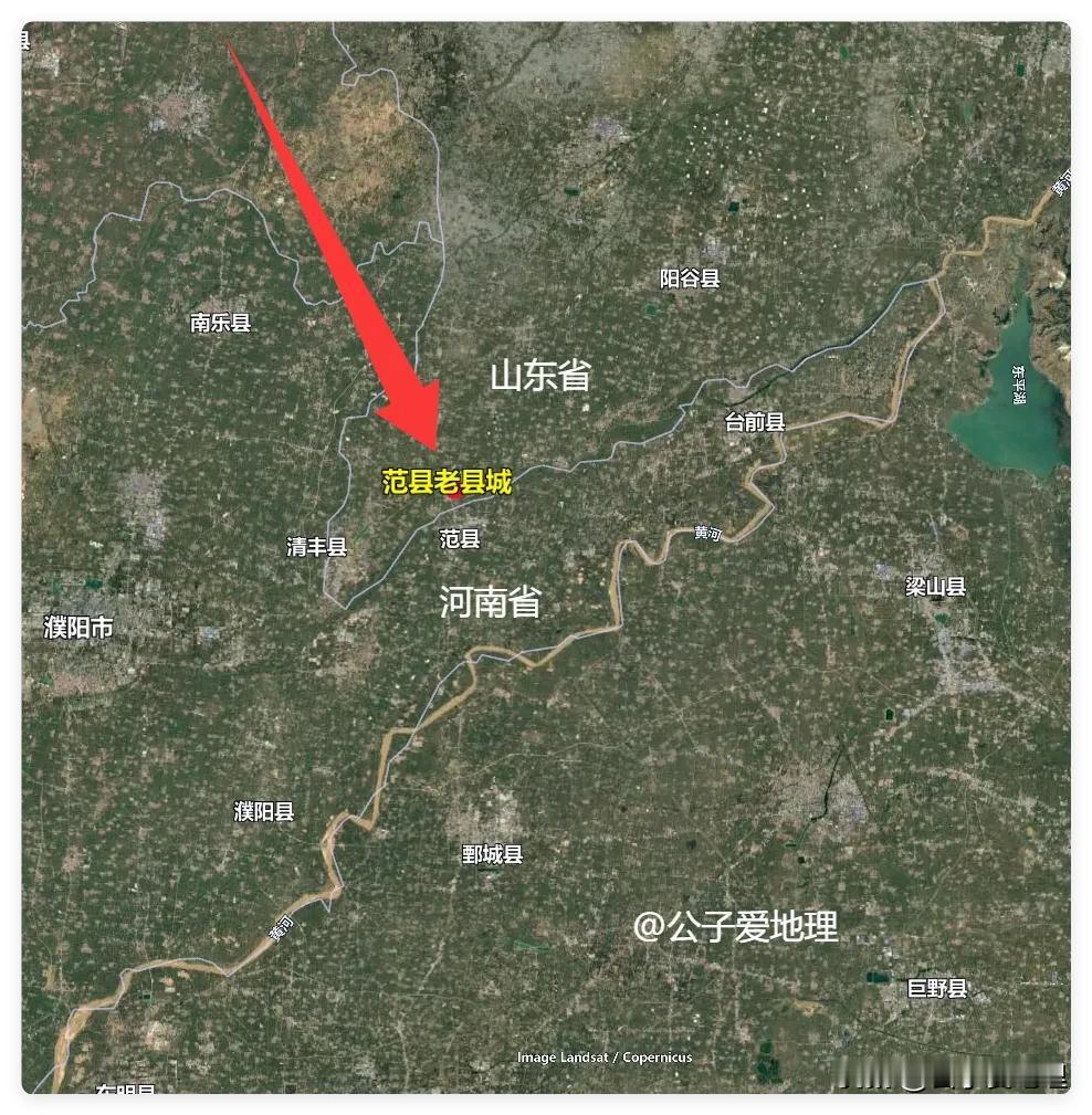 中国唯一一个双省辖市，一个县城却归两个省份管，出门要换省。

在中国华北平原的豫
