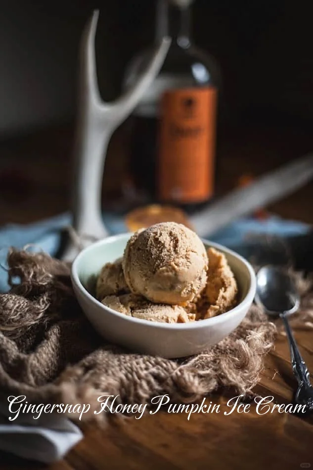 姜味南瓜蜂蜜冰淇淋｜Ice Cream 🍦