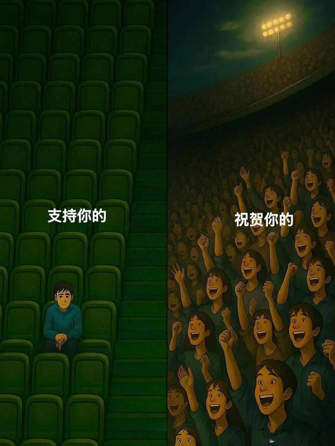 人们都习惯锦上添花，所以要格外真实愿意雪中送炭的人。FW