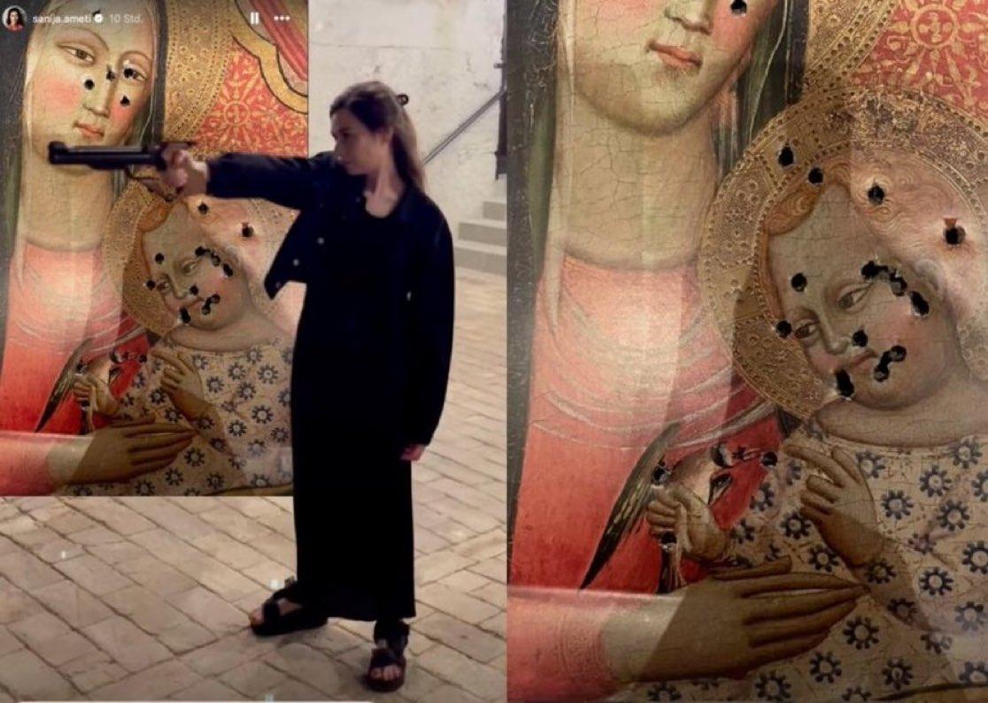 萨尼娅·阿梅蒂（Sanija Ameti） ，一位来自瑞士绿党的穆斯林政治家，早