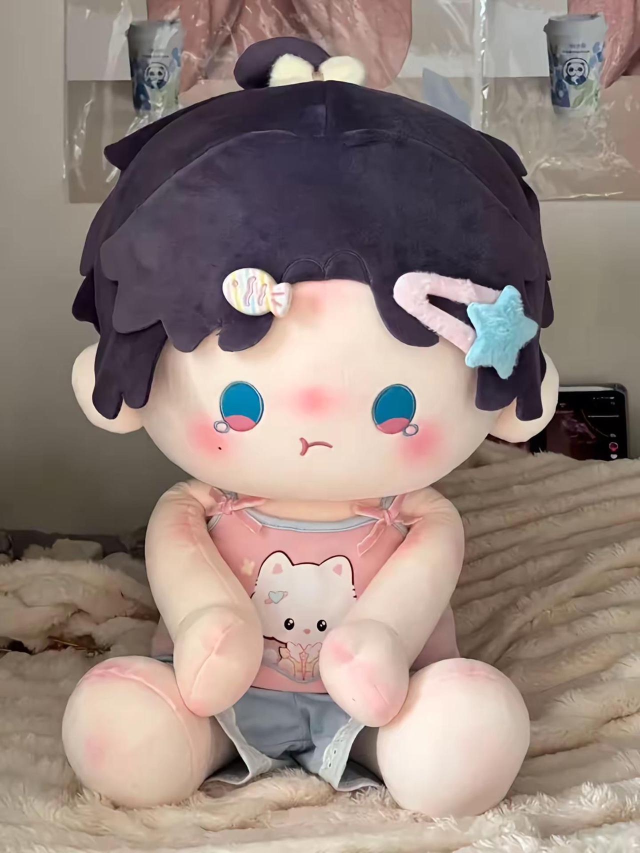 生了个胖闺女儿呀～棉花娃娃 娃圈