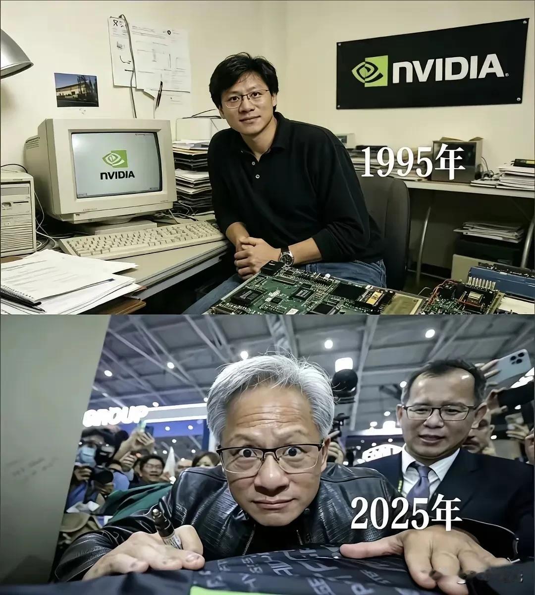 曾经的那个青涩小伙，经过三十年的沉淀变成了世界科技大佬