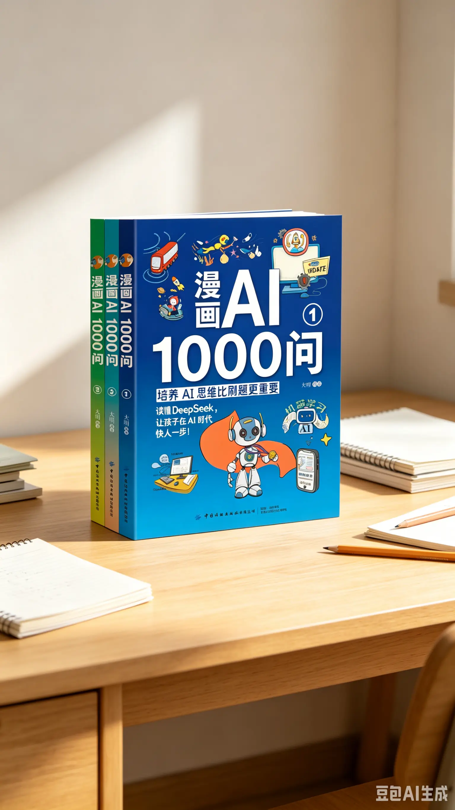 漫画少年启智漫画豆包AI伴我成长给孩子的第一本AI工具使用手册