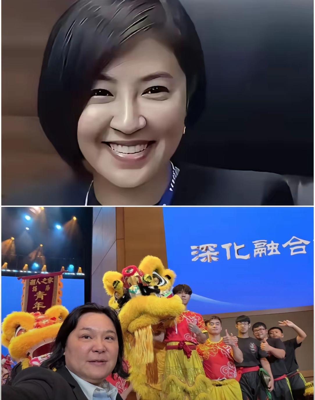 真没有想到，今天举办的第十八届海峡论坛，不仅金门立委陈玉珍来参加了，而且还有南投