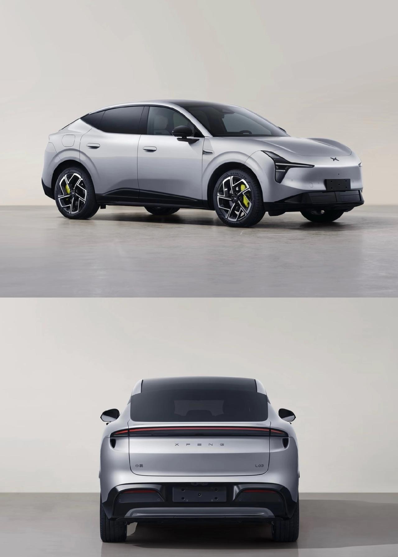 MONA SUV上工信部啦：小鹏L03

车身尺寸4650/4672x1920x