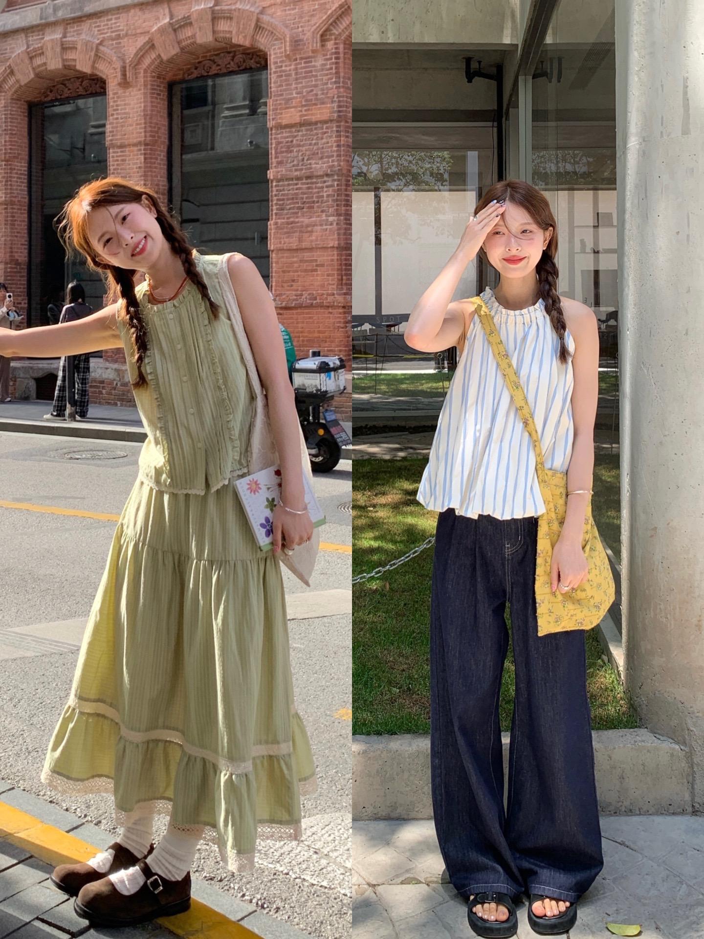 16套适合夏日出游的韩系穿搭☀️。