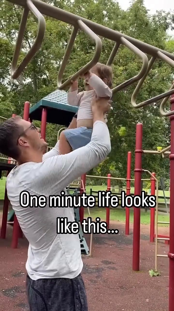 One minute life looks like this...The ne