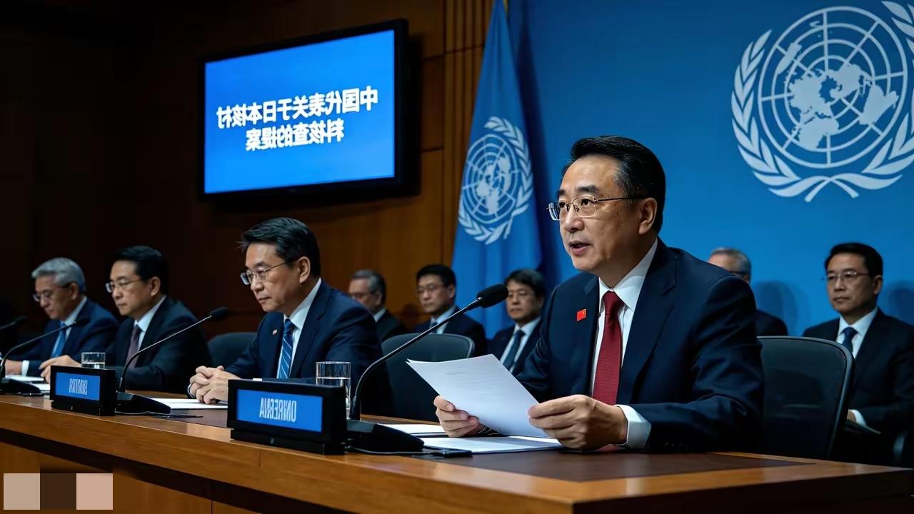 最近联合国那可是炸锅了！
咱们中国直接拍桌子亮剑，把日本藏的那点核材料猫腻给全抖