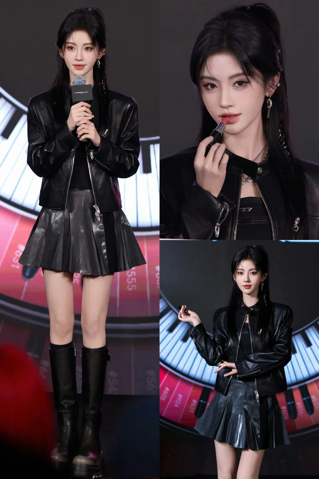 鞠婧祎 上海M.A.C.线下活动出场造型