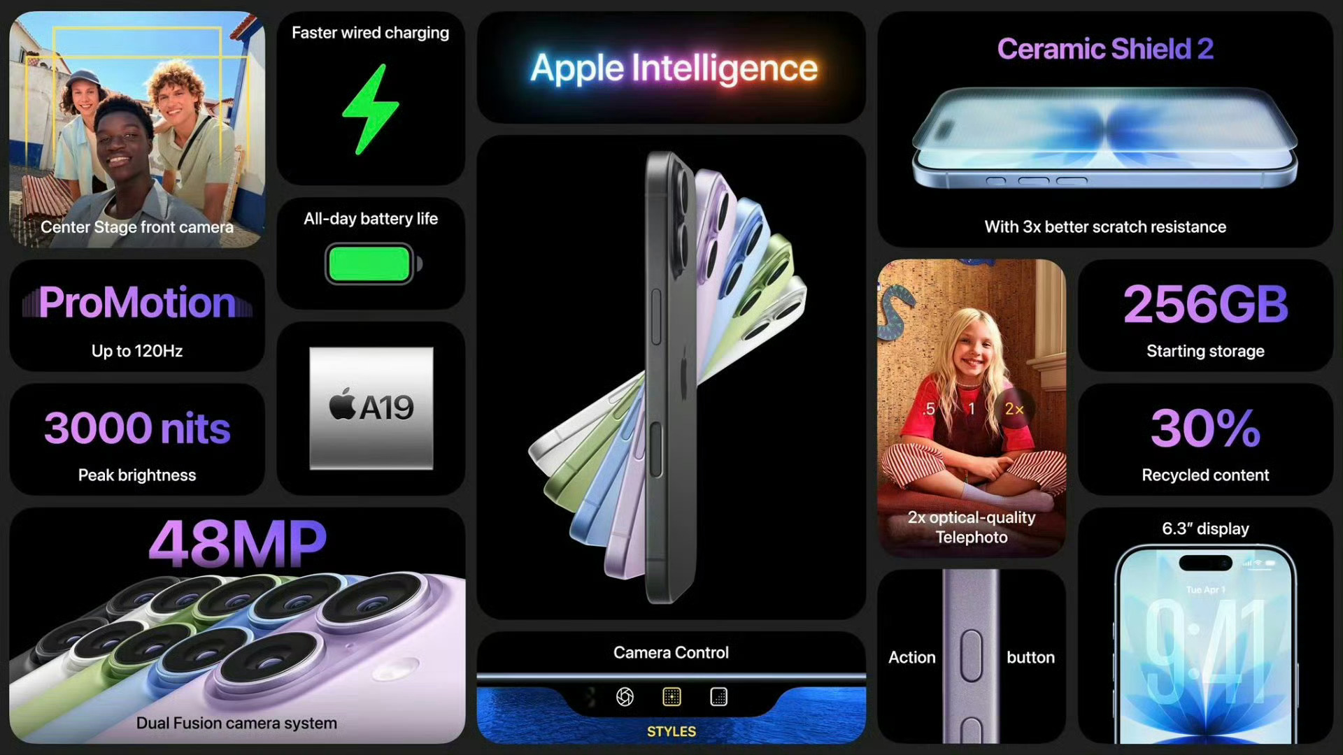 iPhone17终于发布了，iPhone17外观没什么变化，Air变成了单镜头横