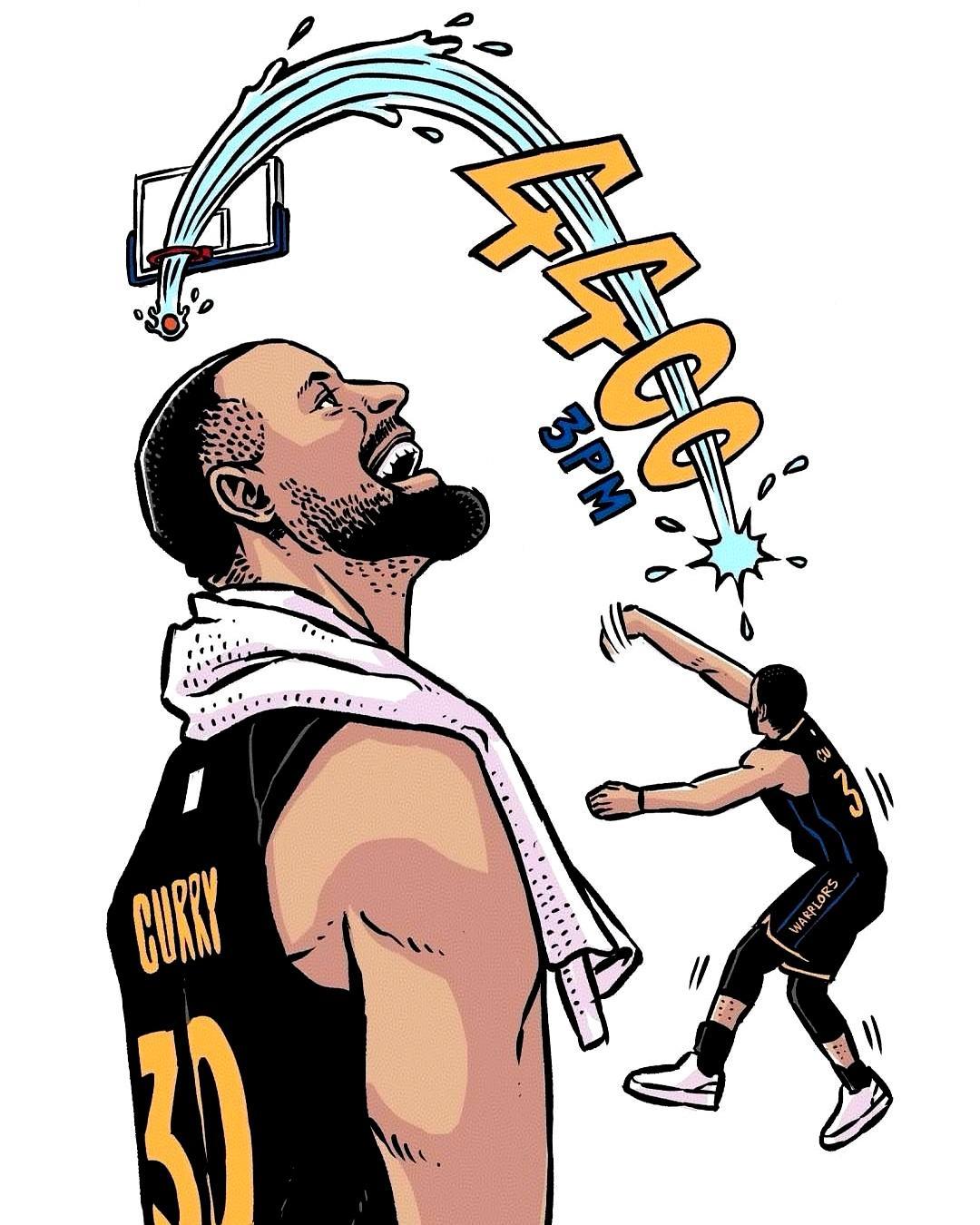 24记三分，勇士把热火射成筛子
 
大通中心昨晚像开挂。51次出手24次穿网，水