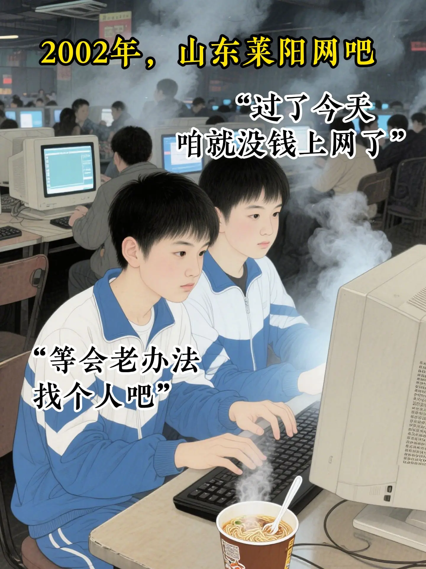 两个网瘾少年，毁了一座城。