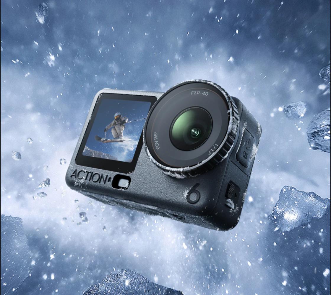 大疆发布 Osmo Action 6 运动相机
Osmo Action 6 采用