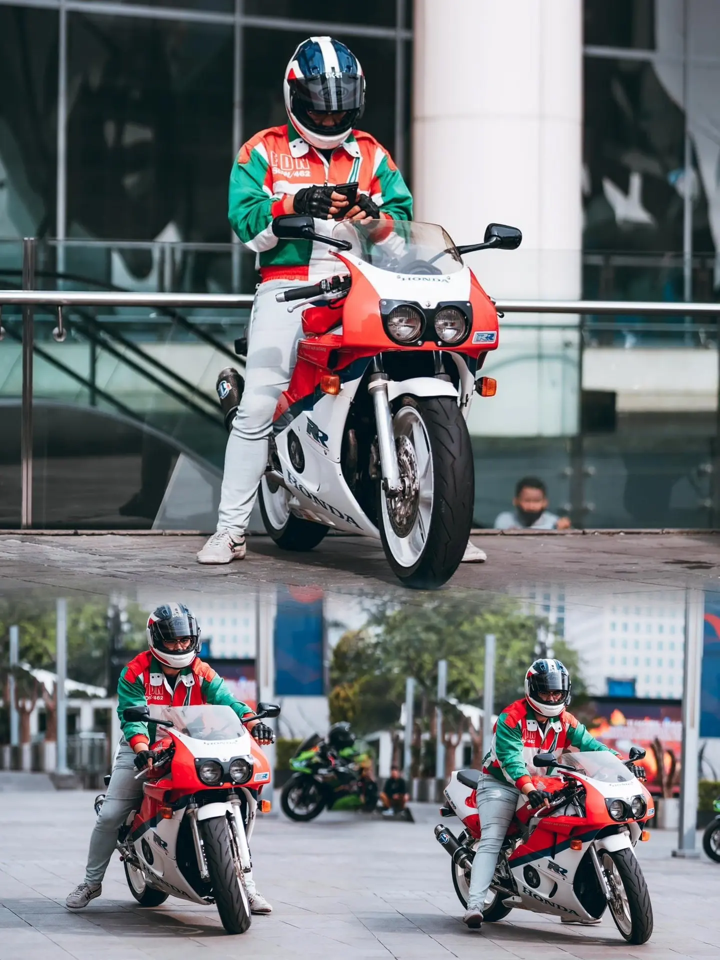 本田CBR400RR·电影永霸天下座驾。