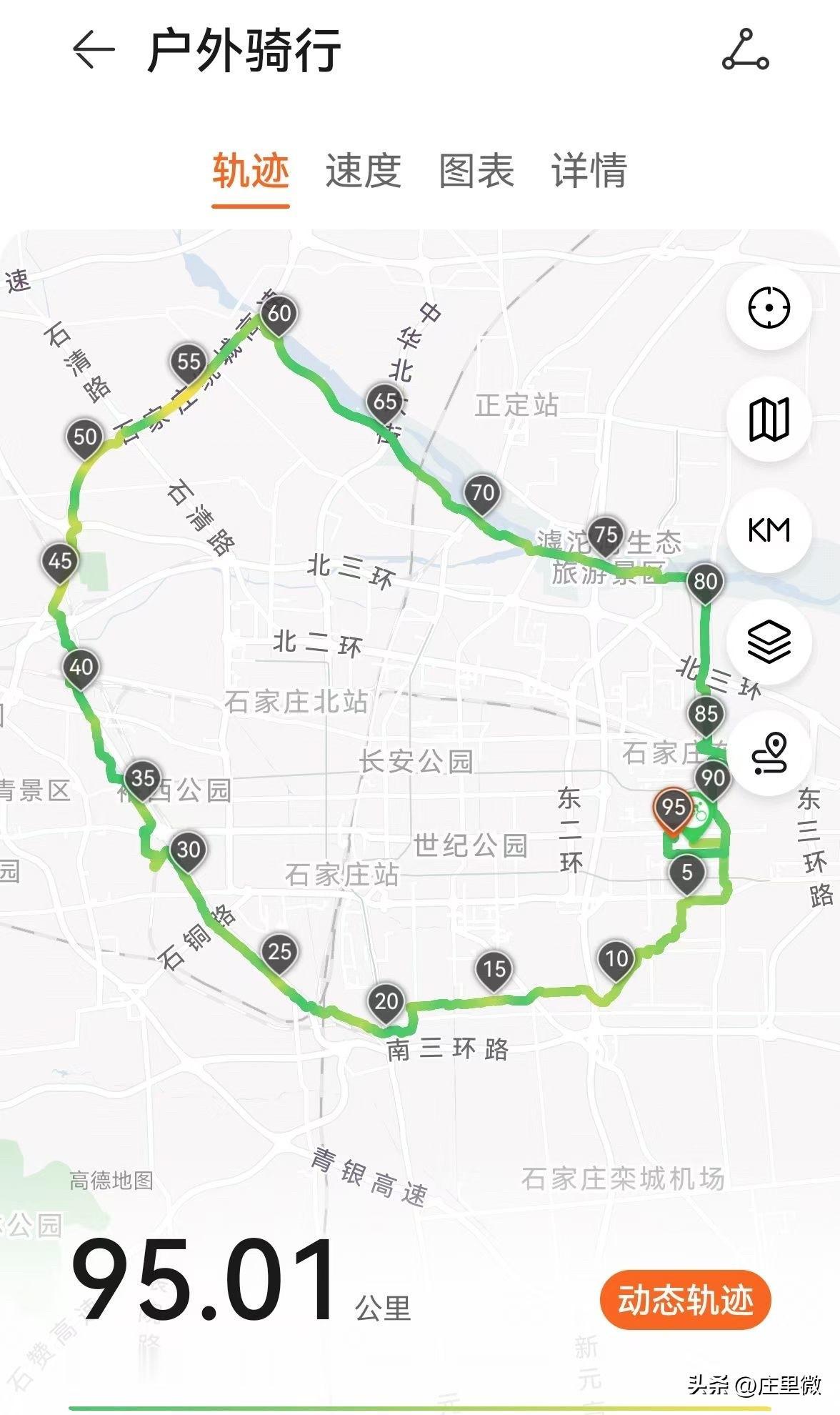 石家庄环绿岛车🚲全程95公里