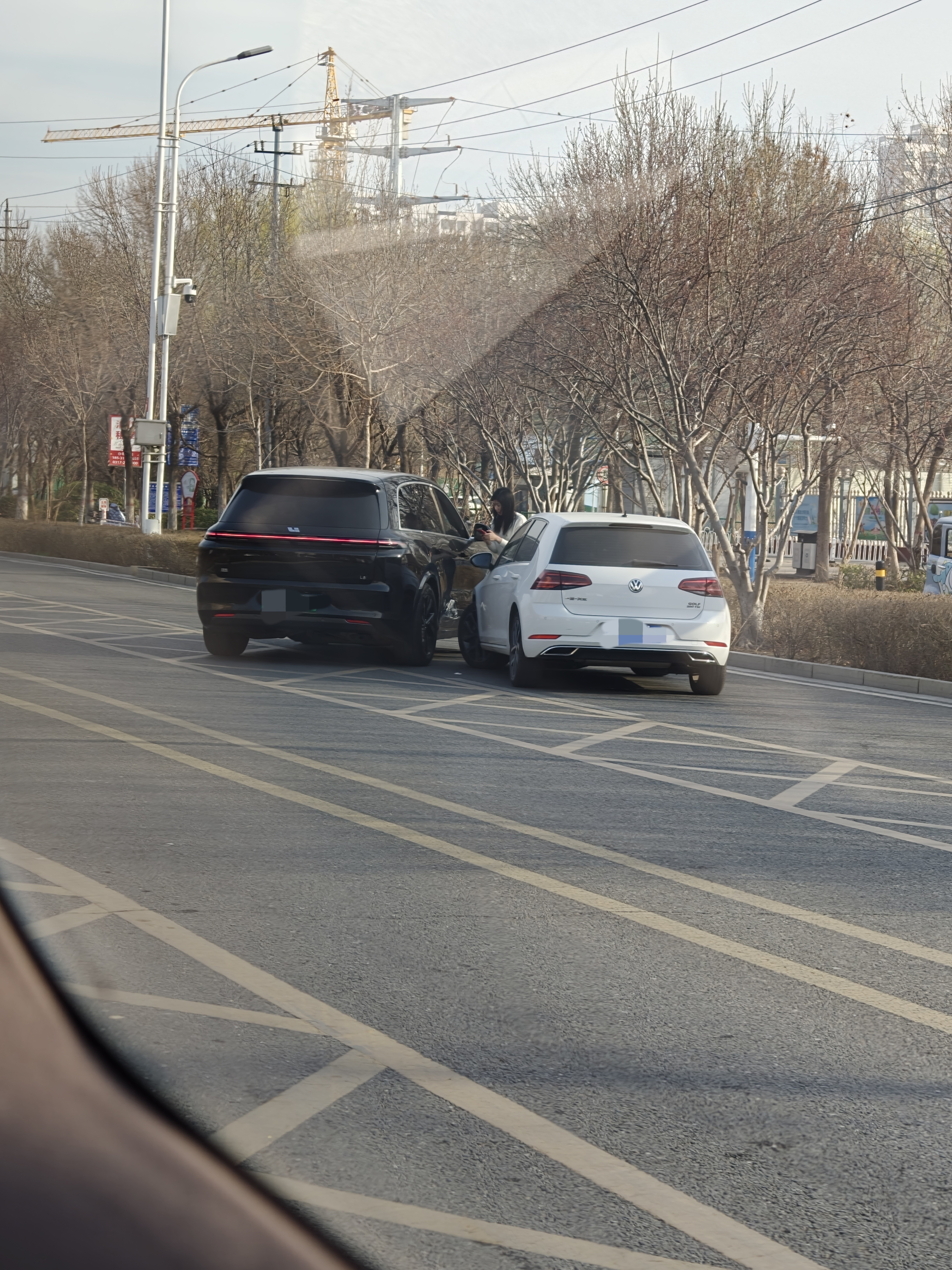 这也能撞上。。。服了 