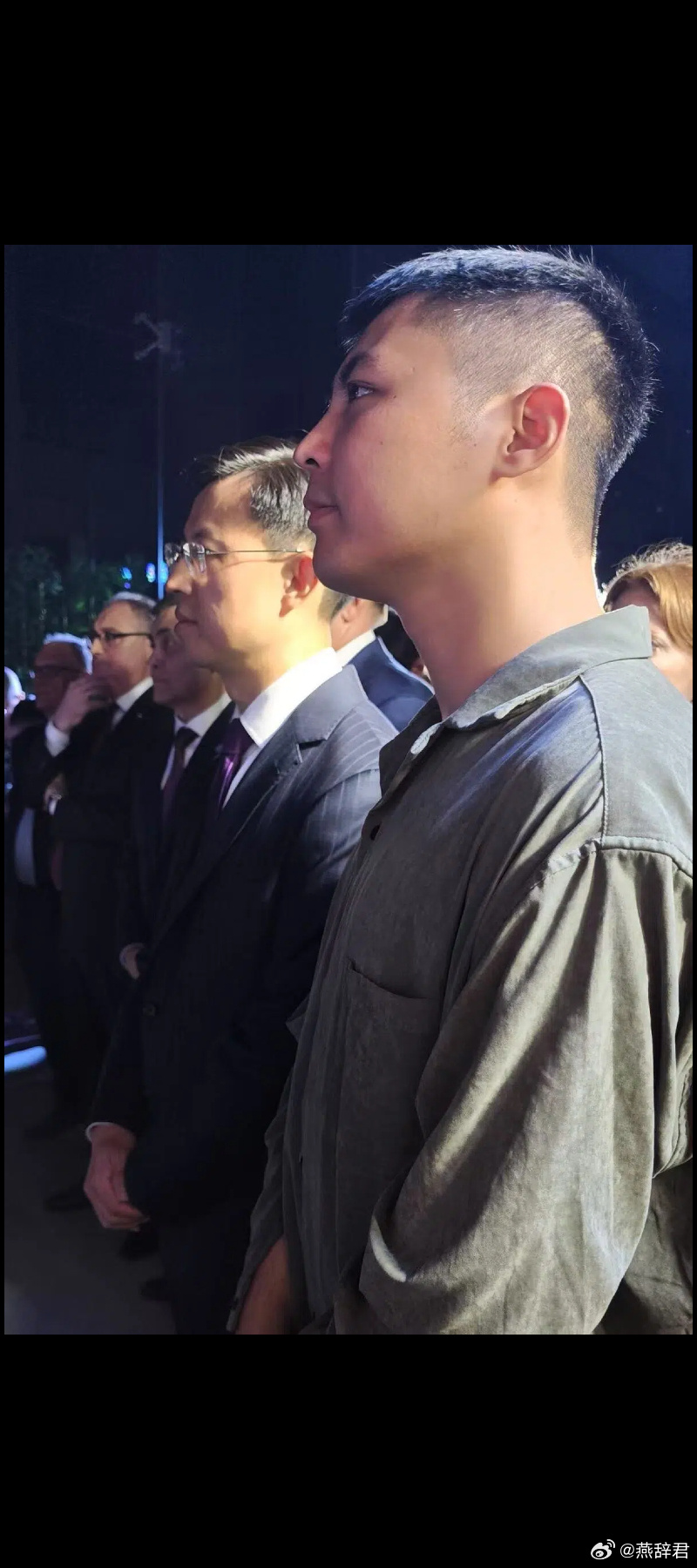 帮我拍的这张同框无敌了，从右到左分别是中国外交部发言人郭嘉坤，上海合作组织秘书长