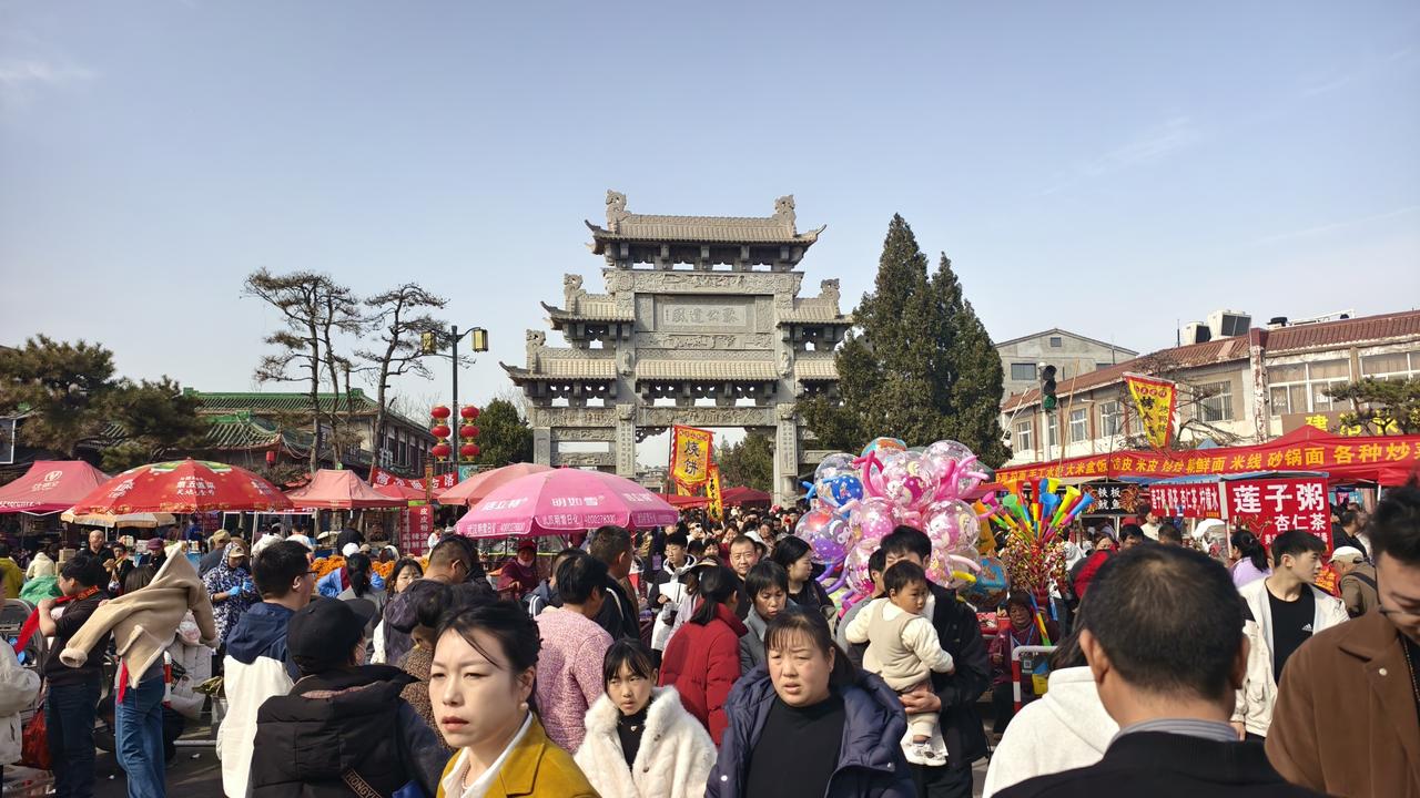 天南地北大拜年河南浚县正月古庙会，华北第一古庙会浓浓的年味！