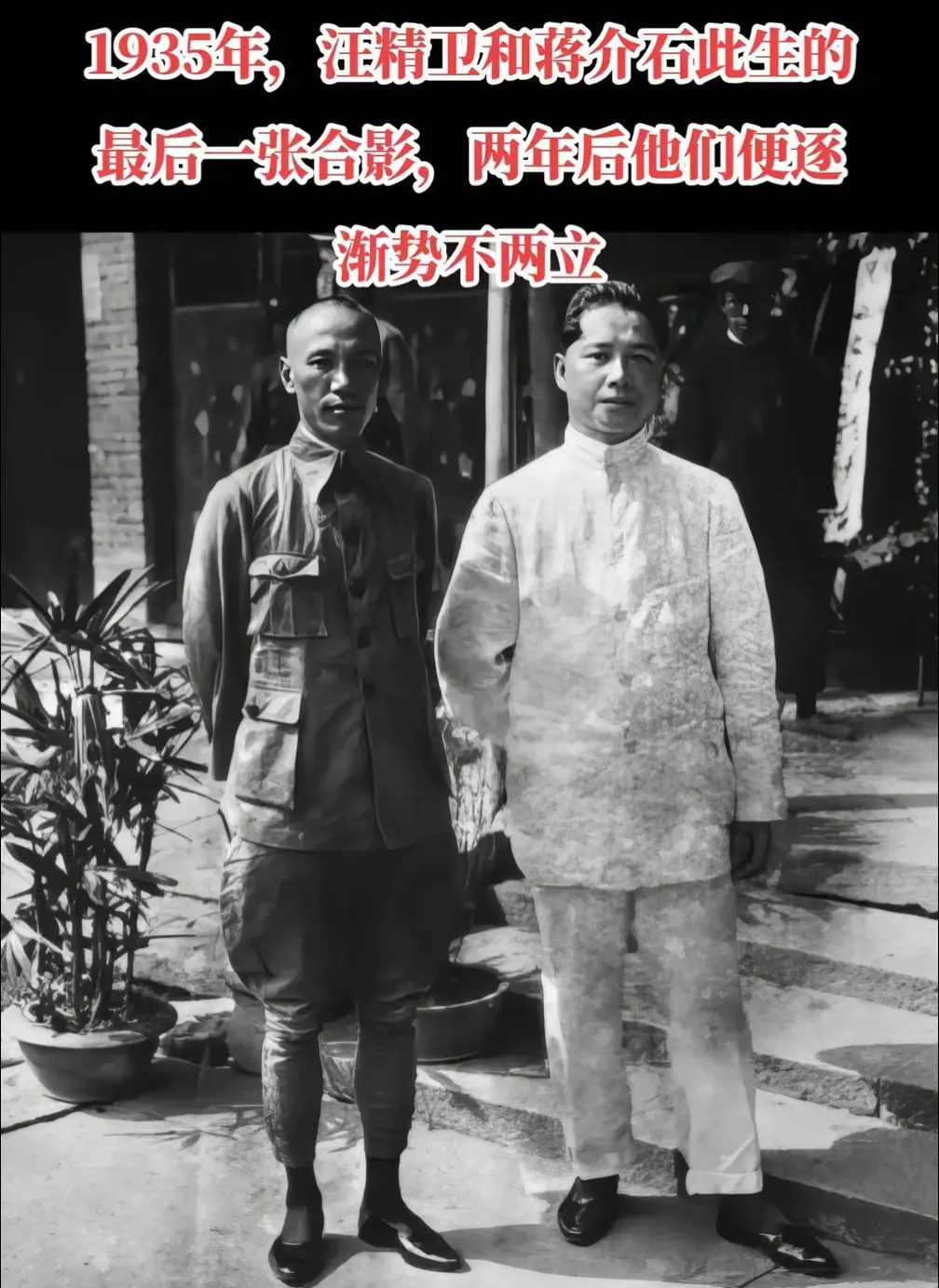 奉化老兵 蒋 汪精卫