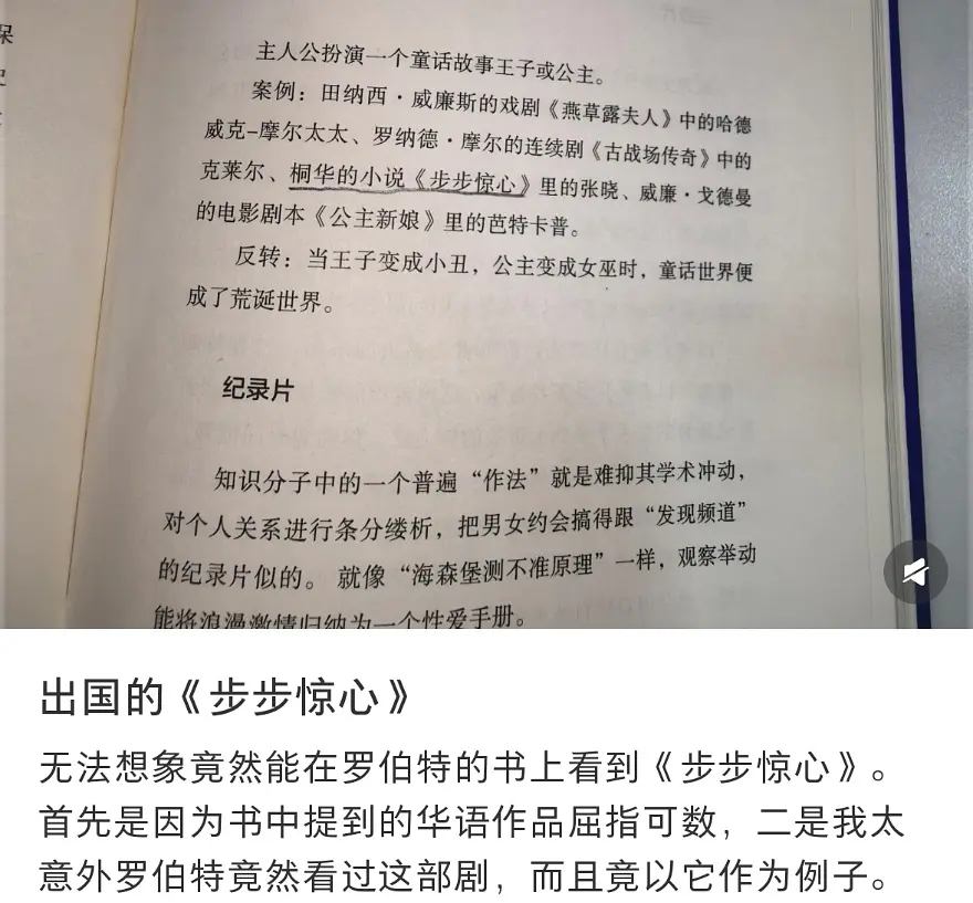 刘诗诗步步惊心还是太权威了，出现在罗伯特的书里了！ ​​​