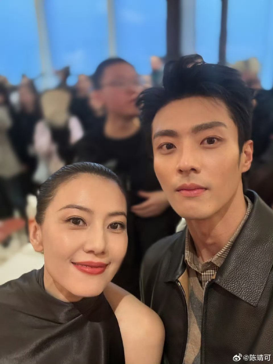 陈靖可晒高圆圆to签高圆圆陈靖可合照 高圆圆陈靖可合照 ​​​