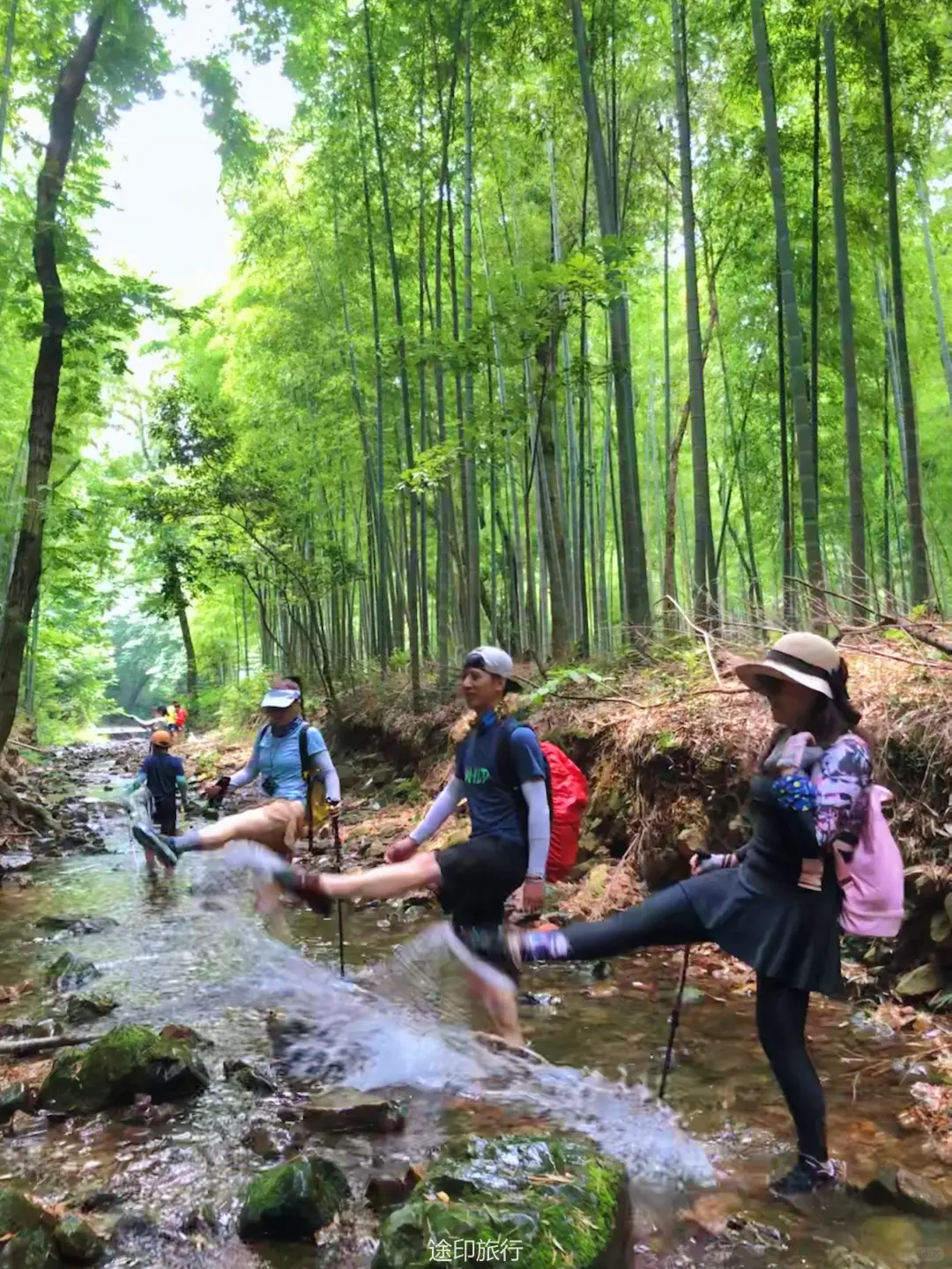 上海周末铜官山溯溪夏天怎么能少得了玩水呢