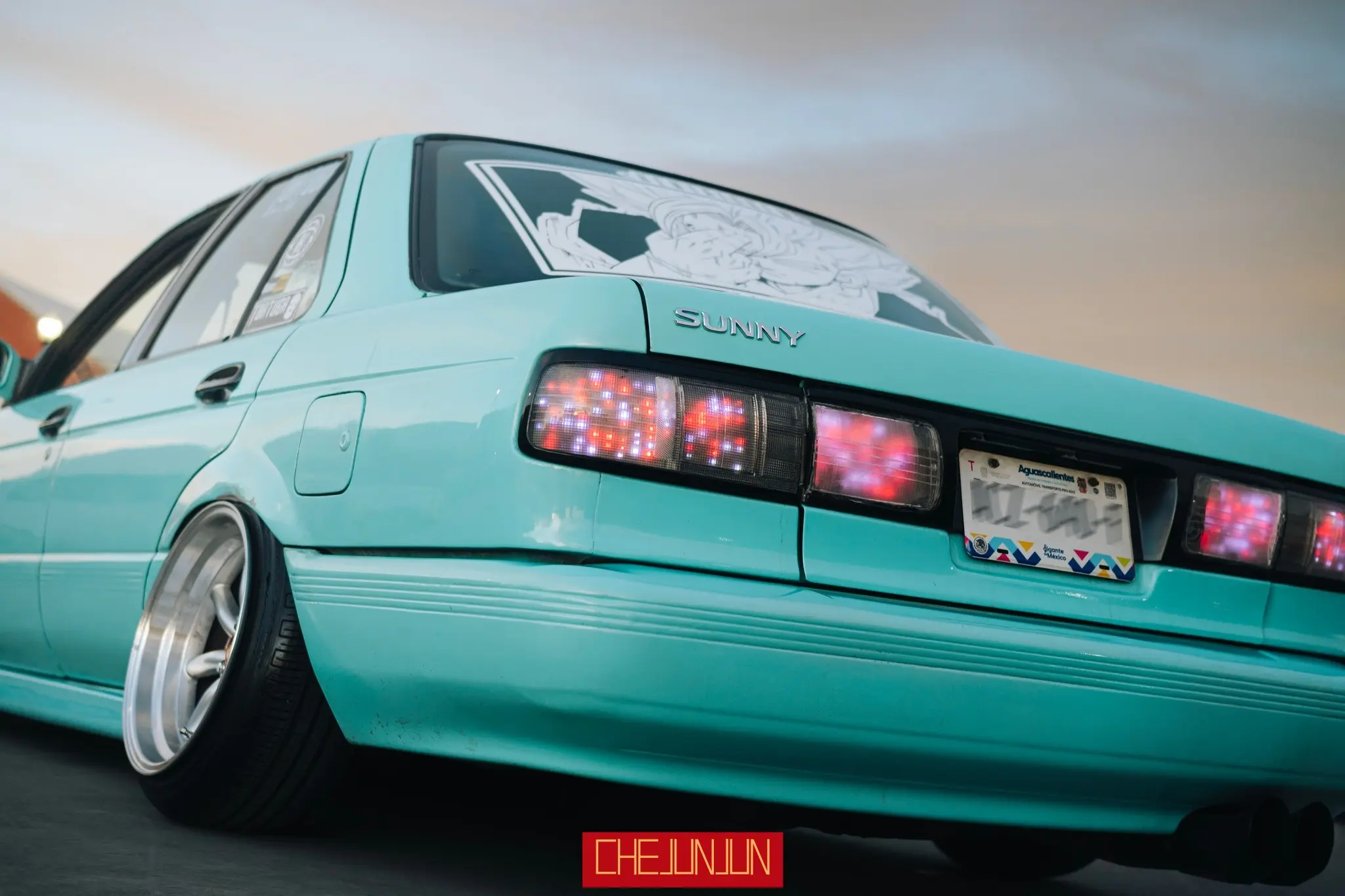 南美版的日产阳光！。1992年墨西哥开始生产B13阳光（Tsuru）...