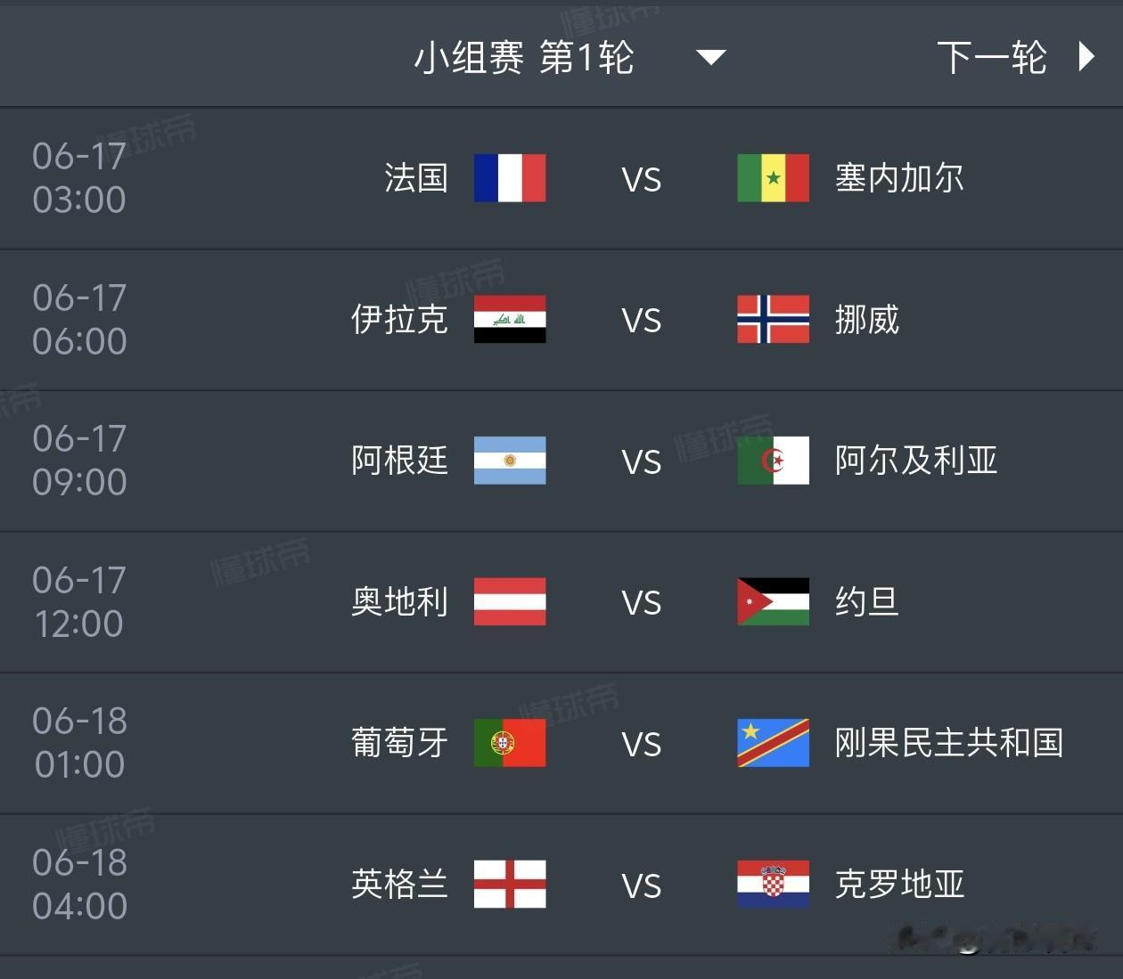 梅西、C罗、姆巴佩、哈兰德四大球王即将登场，美加墨世界杯马上迎来首个高潮。
美加