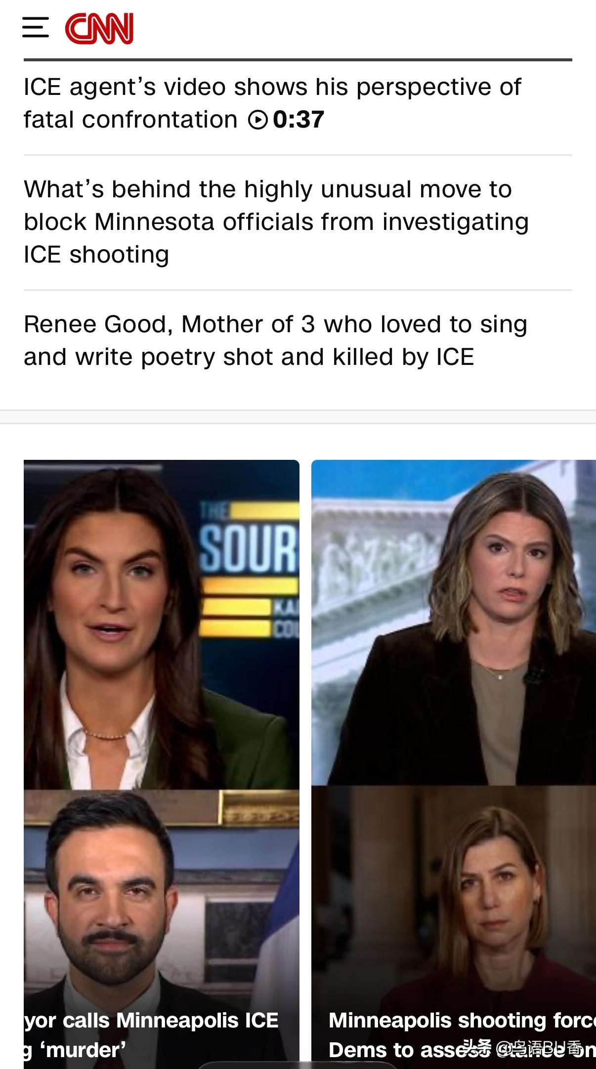 因美国枪击案较多，极少阅读相关新闻，这次引发美国社会强烈震动的美移民局警察射杀一