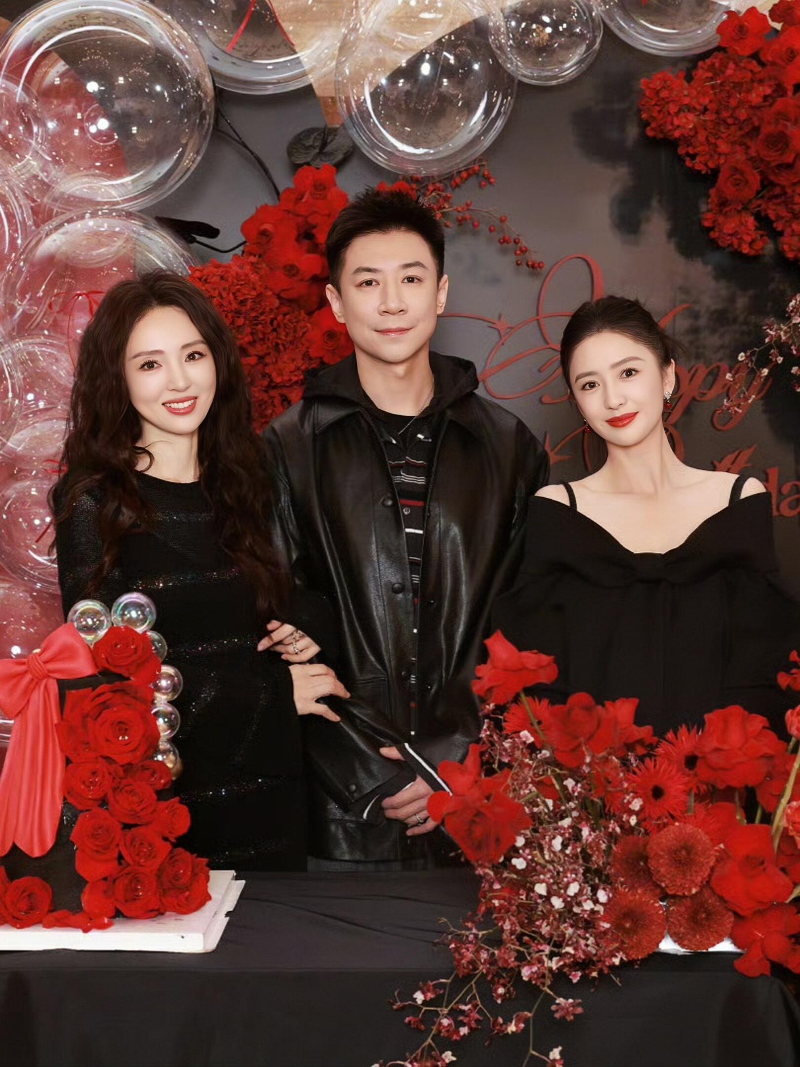 佟丽娅晒照片为董璇庆祝生日不是张维伊又不是你过生日你咋站C位呢 ​​​