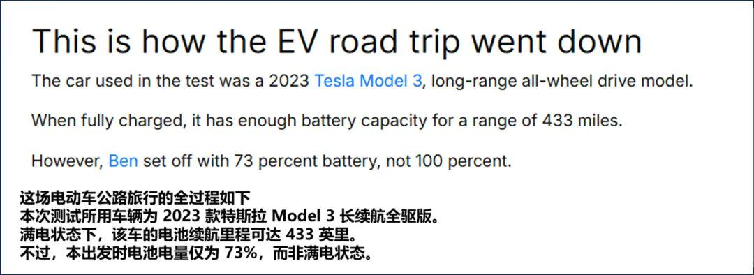 开特斯拉有多省？实测Model 3：跑480多公里，补能成本仅为燃油车1/3近日