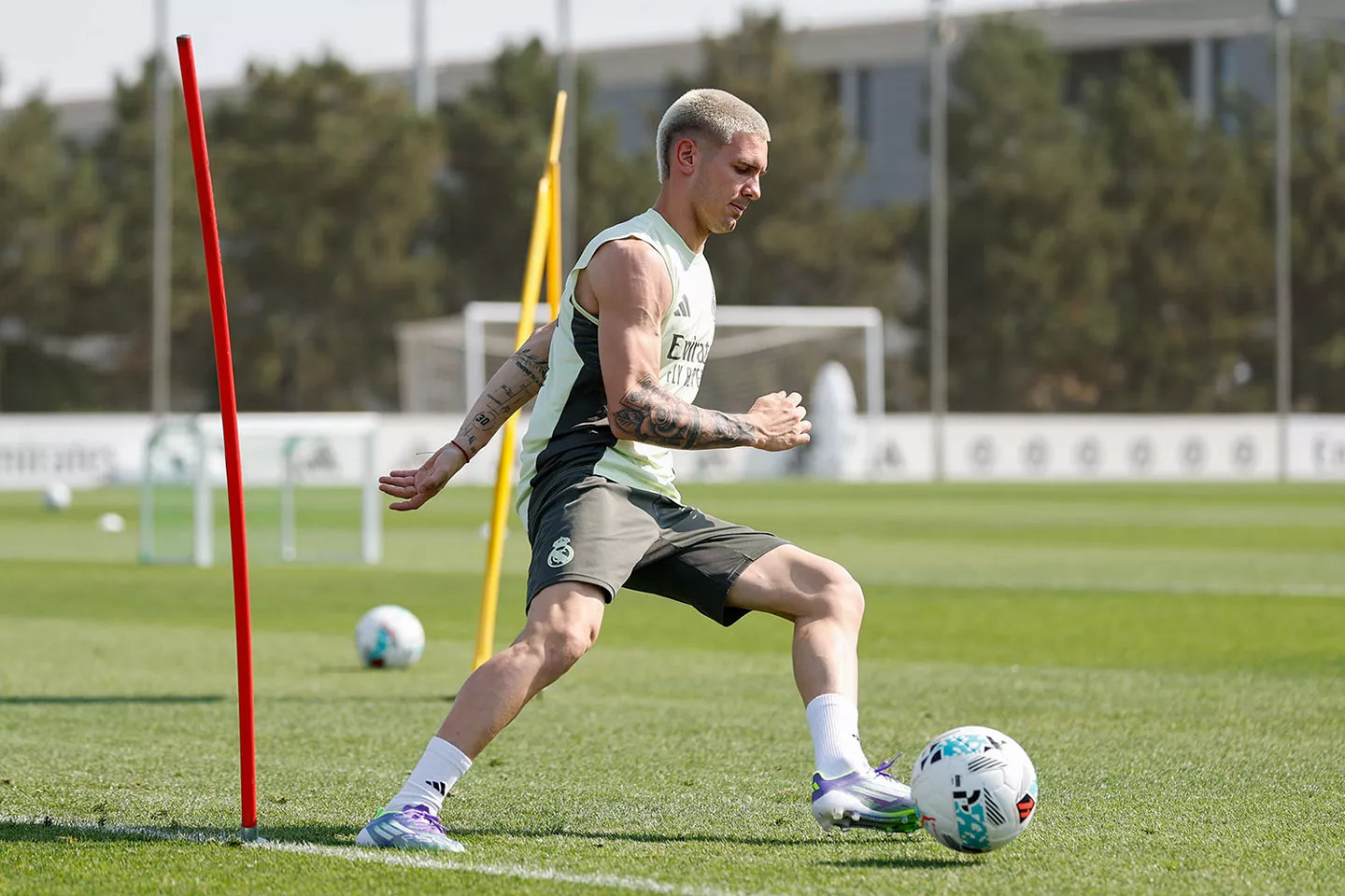 2025.8.15今日，球队备战西甲联赛。皇马训练halamadrid ​​​