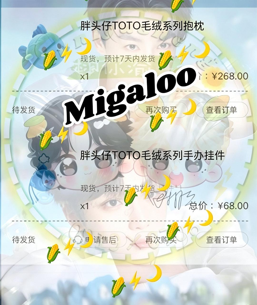 梓渝胖头仔TOTO甜玉米单抗销量.梓渝胖头仔toto销售额破1000万 恭喜梓渝