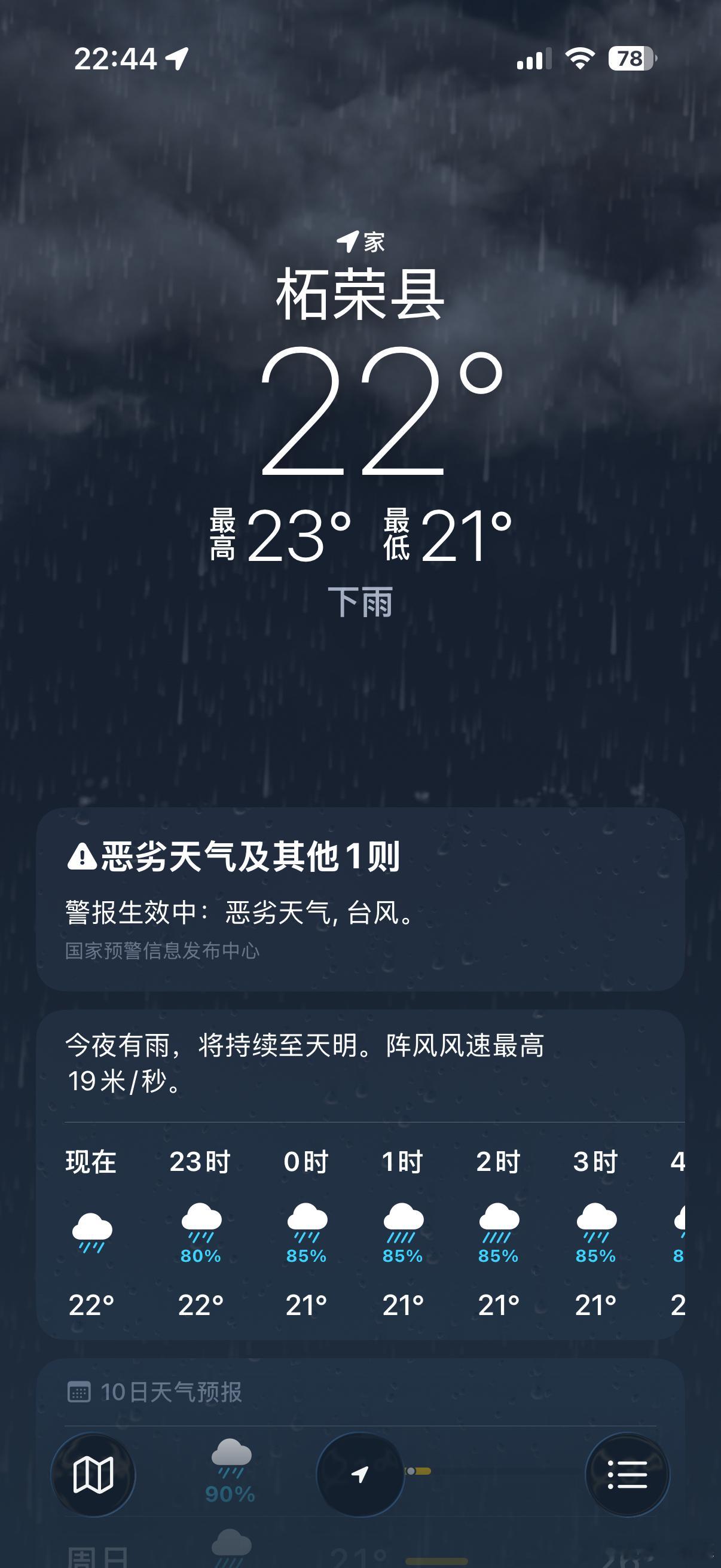 台风天啊台风天…你们所在城市多怎么样呢？ 