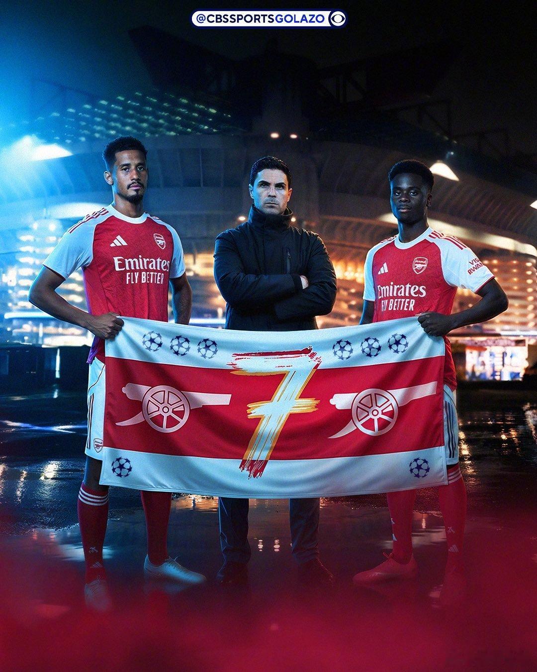 【国际米兰1比3阿森纳，阿森纳队史第一次欧冠7连胜！】这7场他们打入20球，仅丢