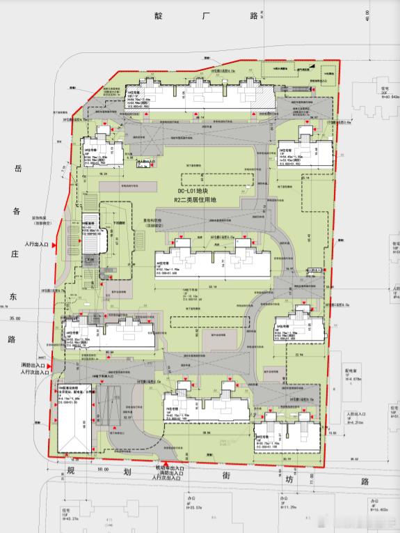 嘉棠璟樾规划图官宣，户型草图也疑似被曝光项目容积率2.66，总规划440户其中南