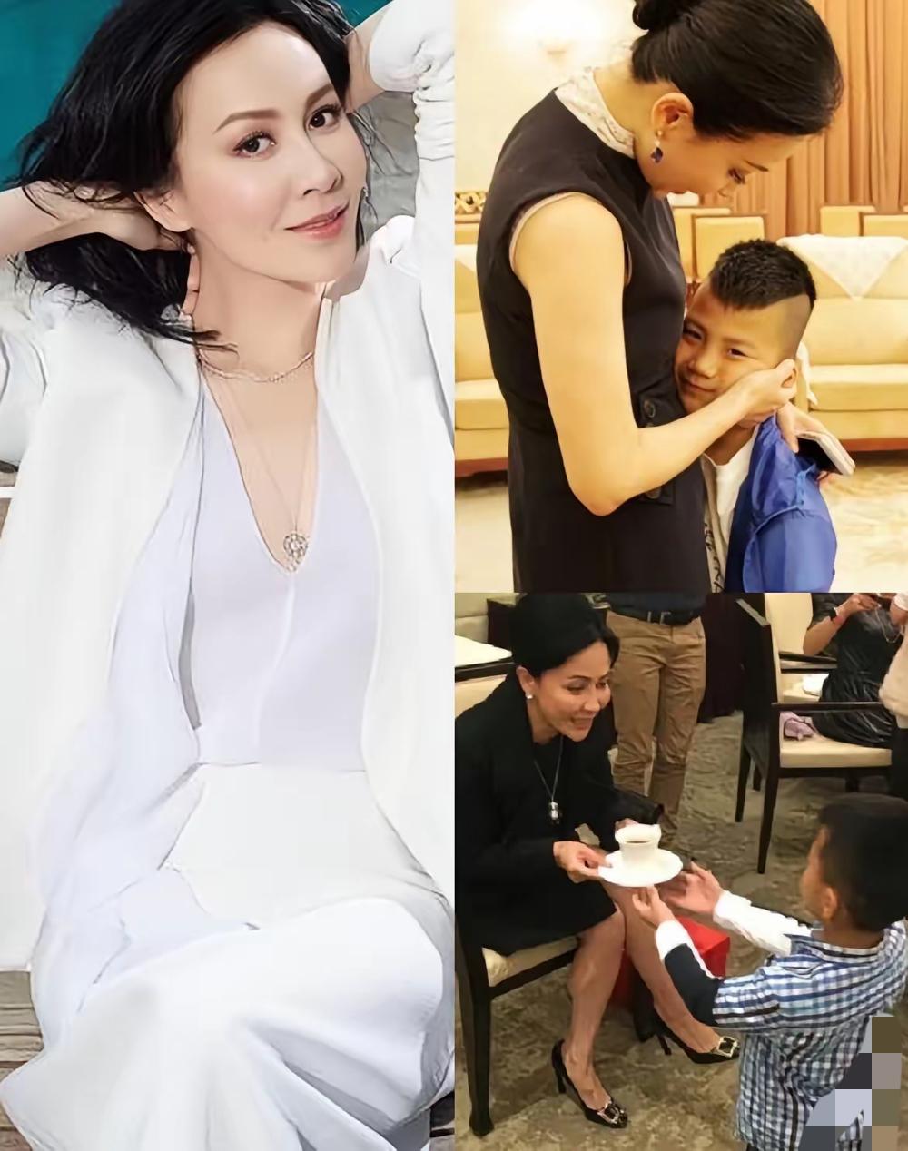 说真的，刘嘉玲的操作我是真没看懂！

和梁朝伟结婚这么多年没孩子，转头就认了胡军