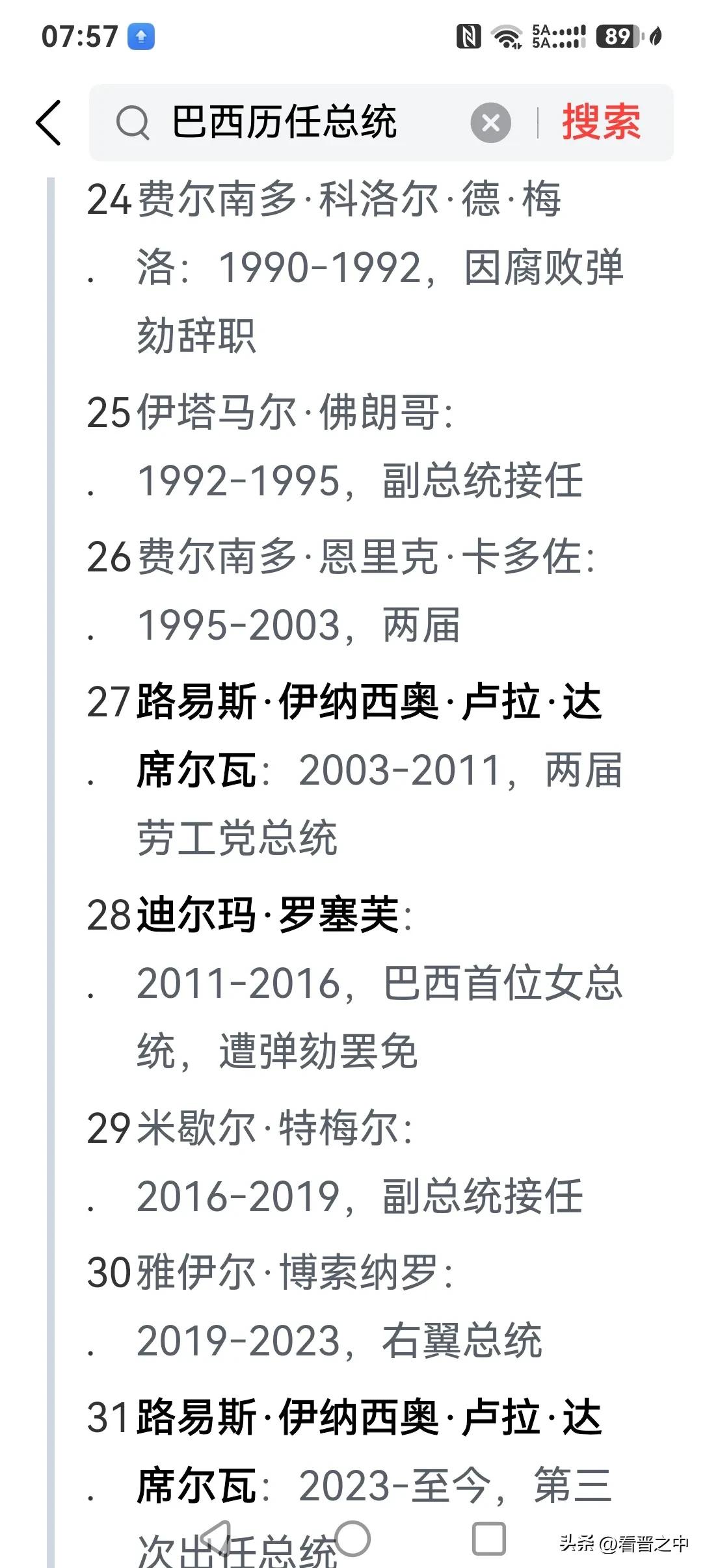 看到卢拉 81 岁第四次当选巴西总统，我只能是感慨：有多少人都止步于 61 岁这