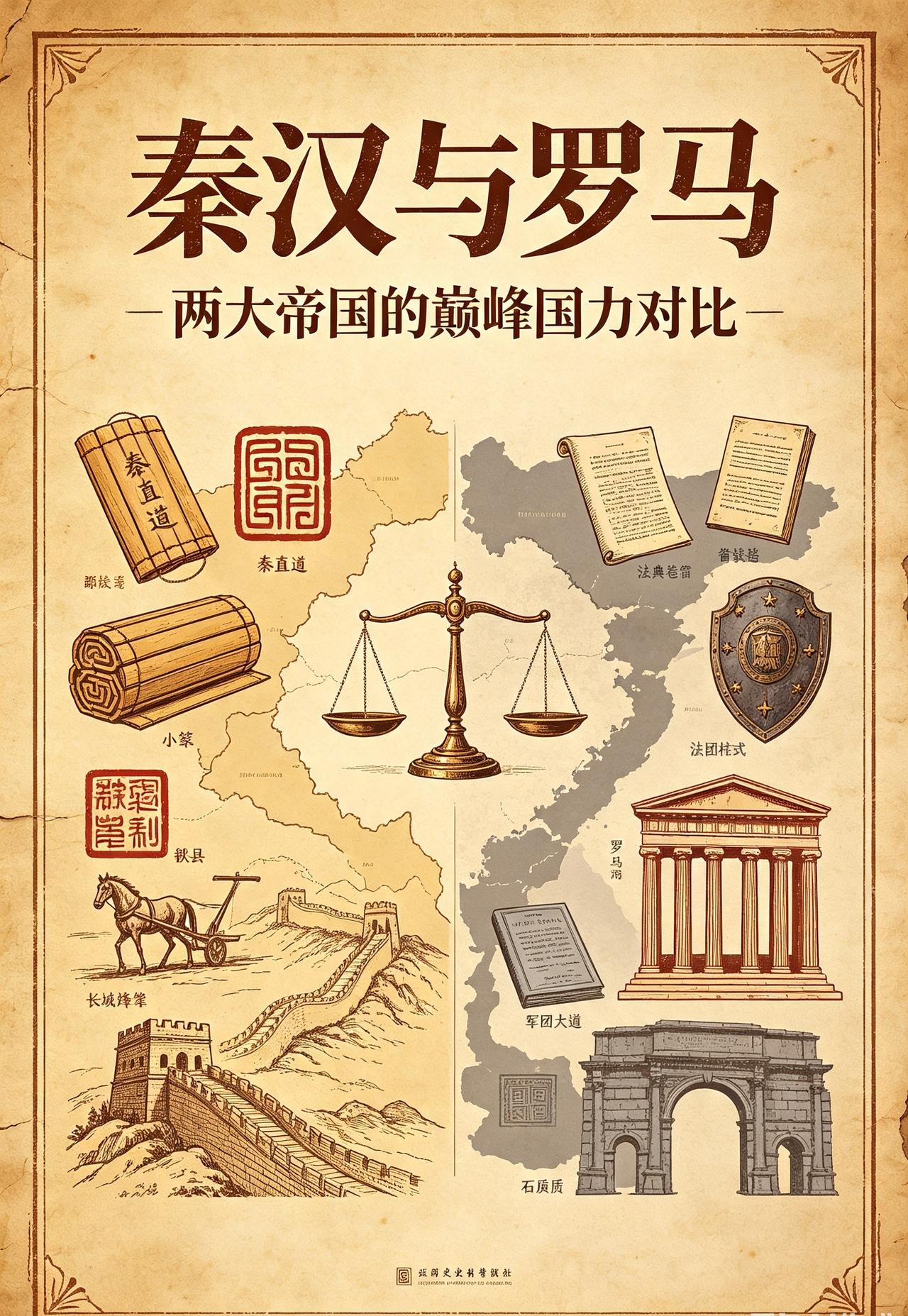 事实证明，罗马帝国的巅峰时刻，方方面面都被大汉碾压！
   1⃣️，军事层面：西