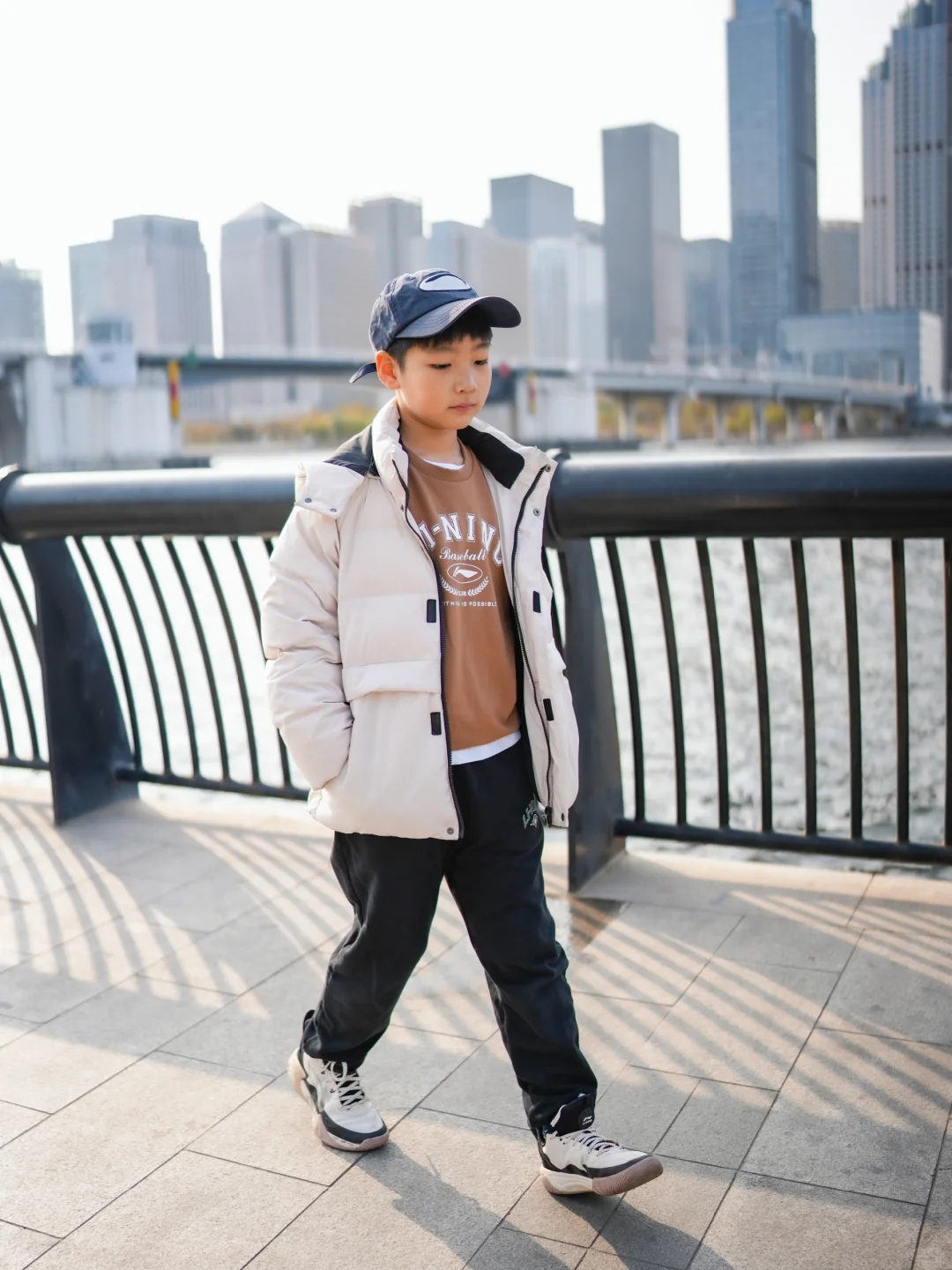 今天是帅气李宁男孩 来邂逅西伯利亚海鸥啦