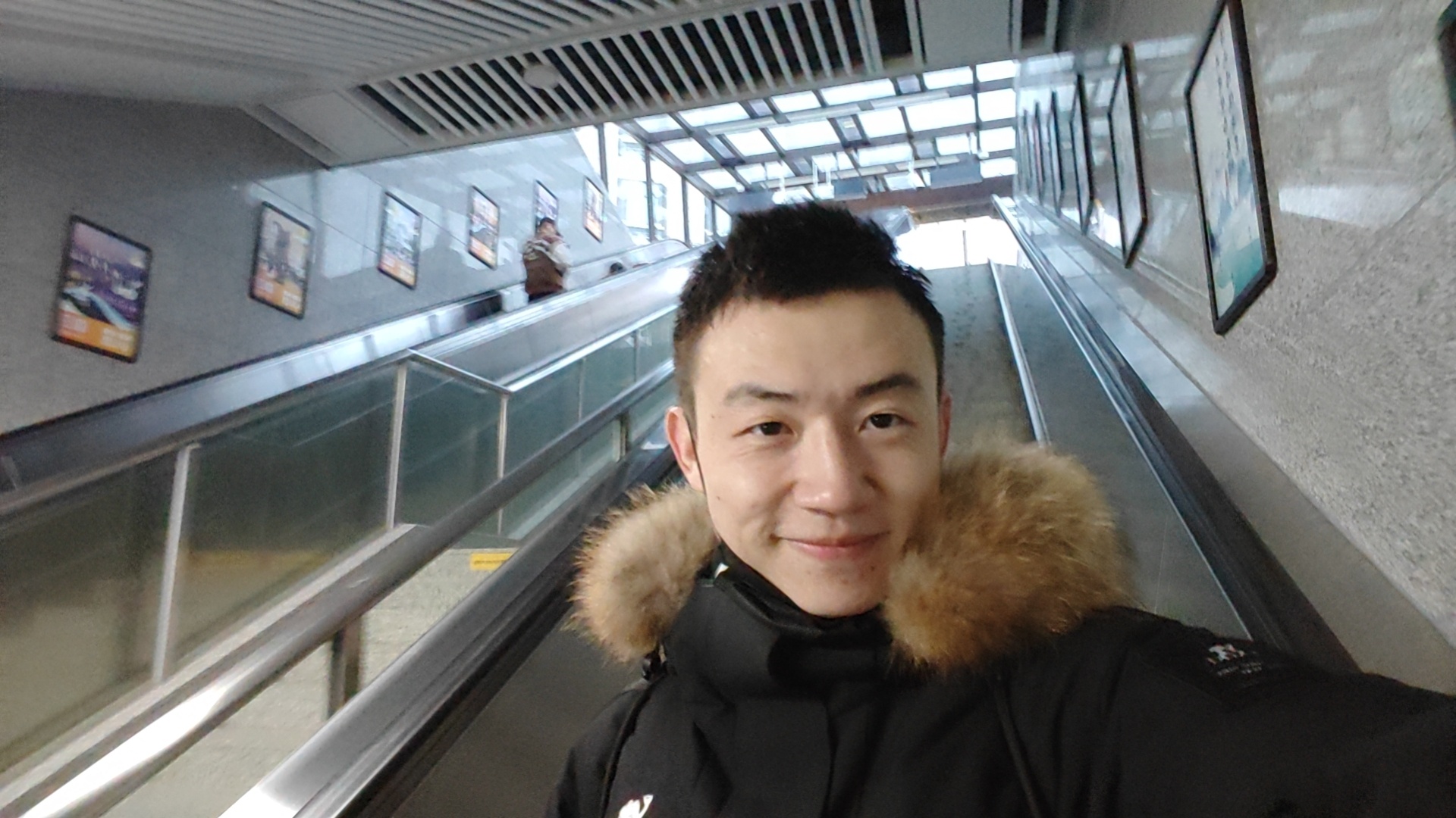 踢球是男人的医美训练完随手给老婆拍的一张，你给几分?