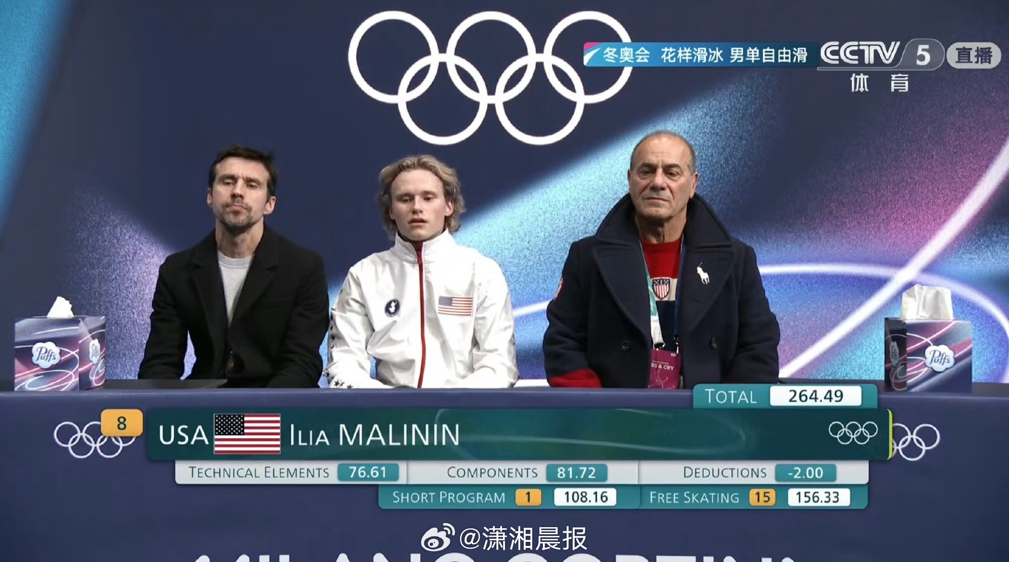 【#马里宁爆冷门后谈到北京冬奥会#，#马里宁称如果去过北京不会滑成这样#】据新华