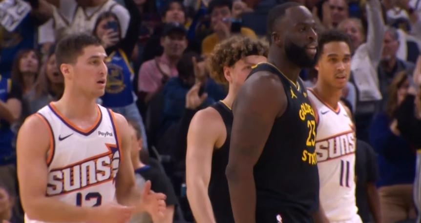 NBA突发：格林愚蠢上头自毁长城。突然就自爆了！追梦推搡吉莱斯皮+挑衅裁判！ 被