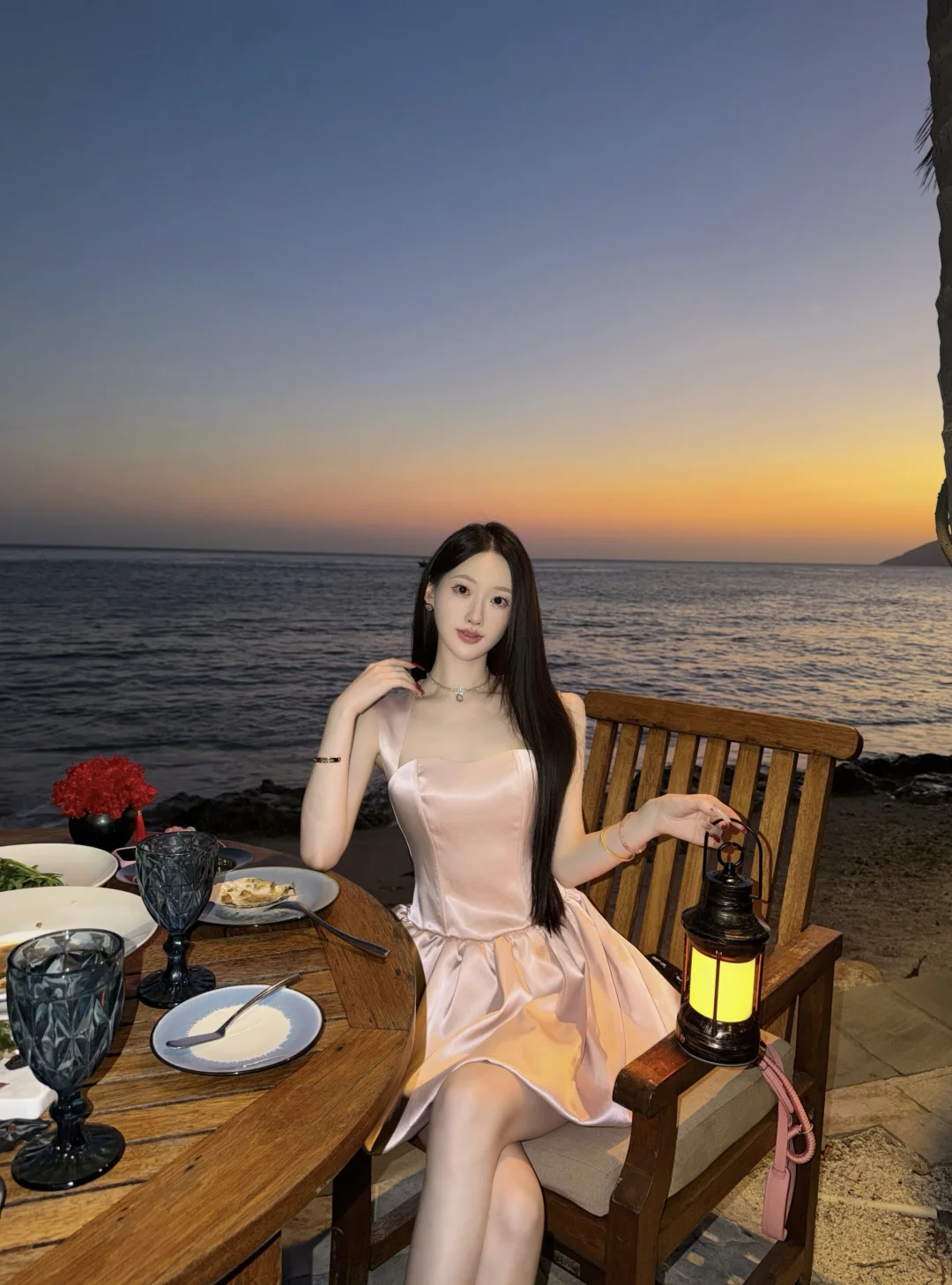 SanYa 文华东方 和海风一起共进晚餐🏝️