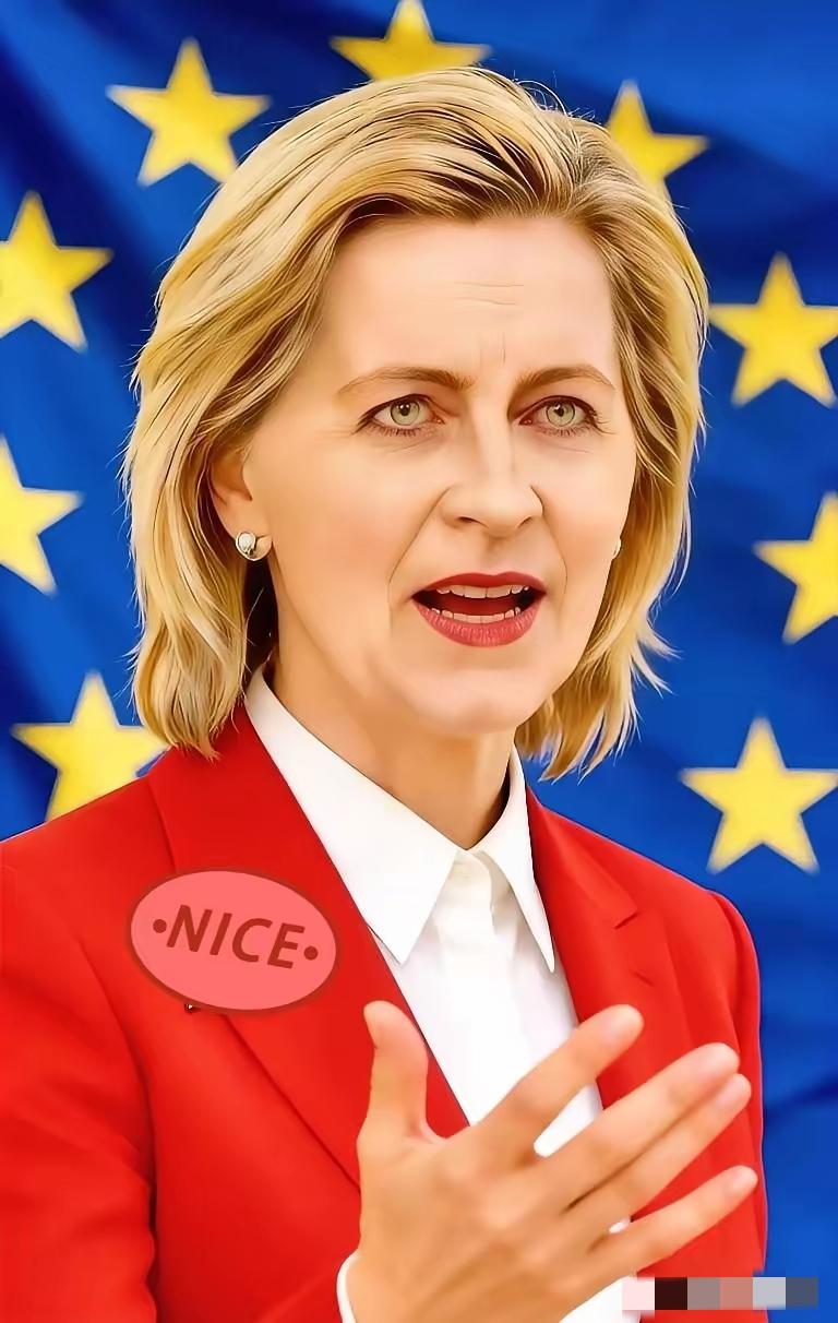 冯德莱恩当着全世界的面，直接跟美国硬刚了，1月7日在塞浦路斯的公开活动上，她掷地