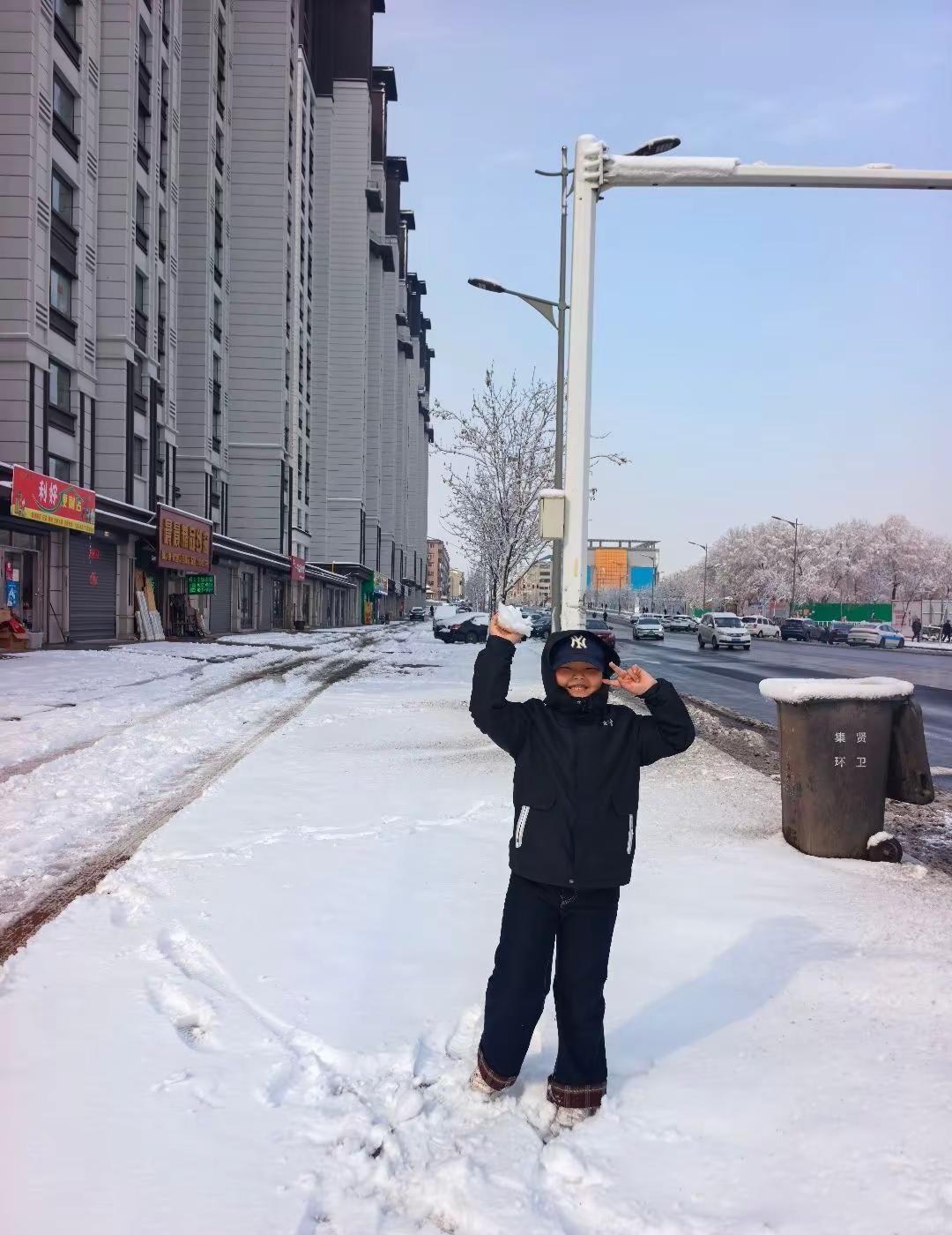 四月❄ 四月雪花满天飞 下雪啦 下雪天的快乐