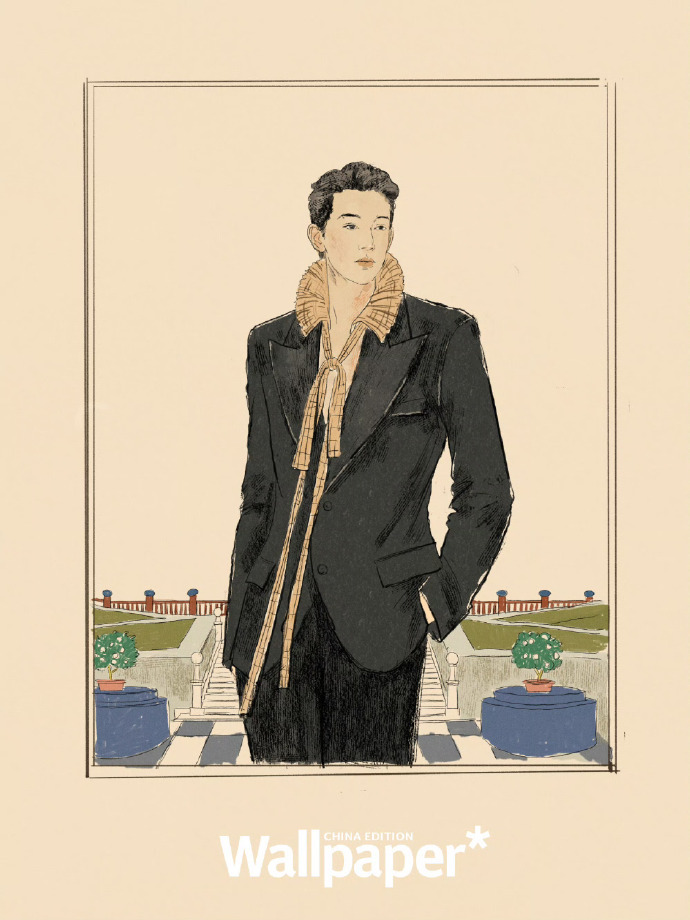 邓为Wallpaper中文版七月刊封面  邓为登 Wallpaper * 中文版